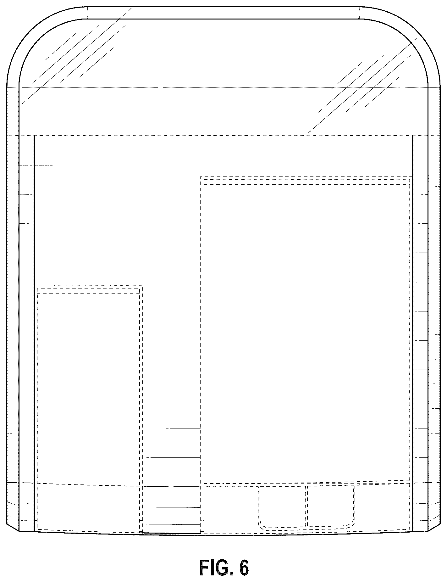 Patent USD1076556 Figure 6 – Coffee maker