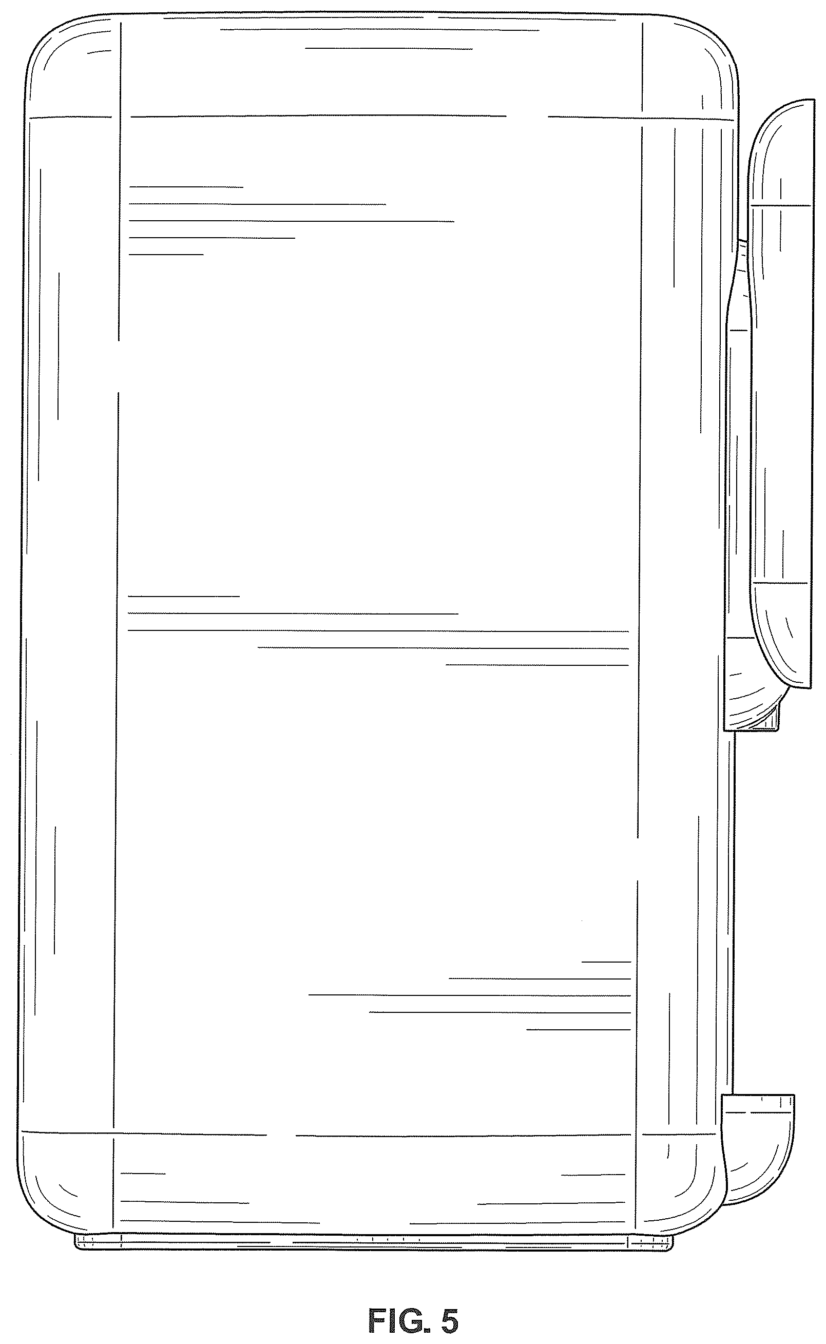 Patent USD1076557 Figure 5 – Beverage dispenser