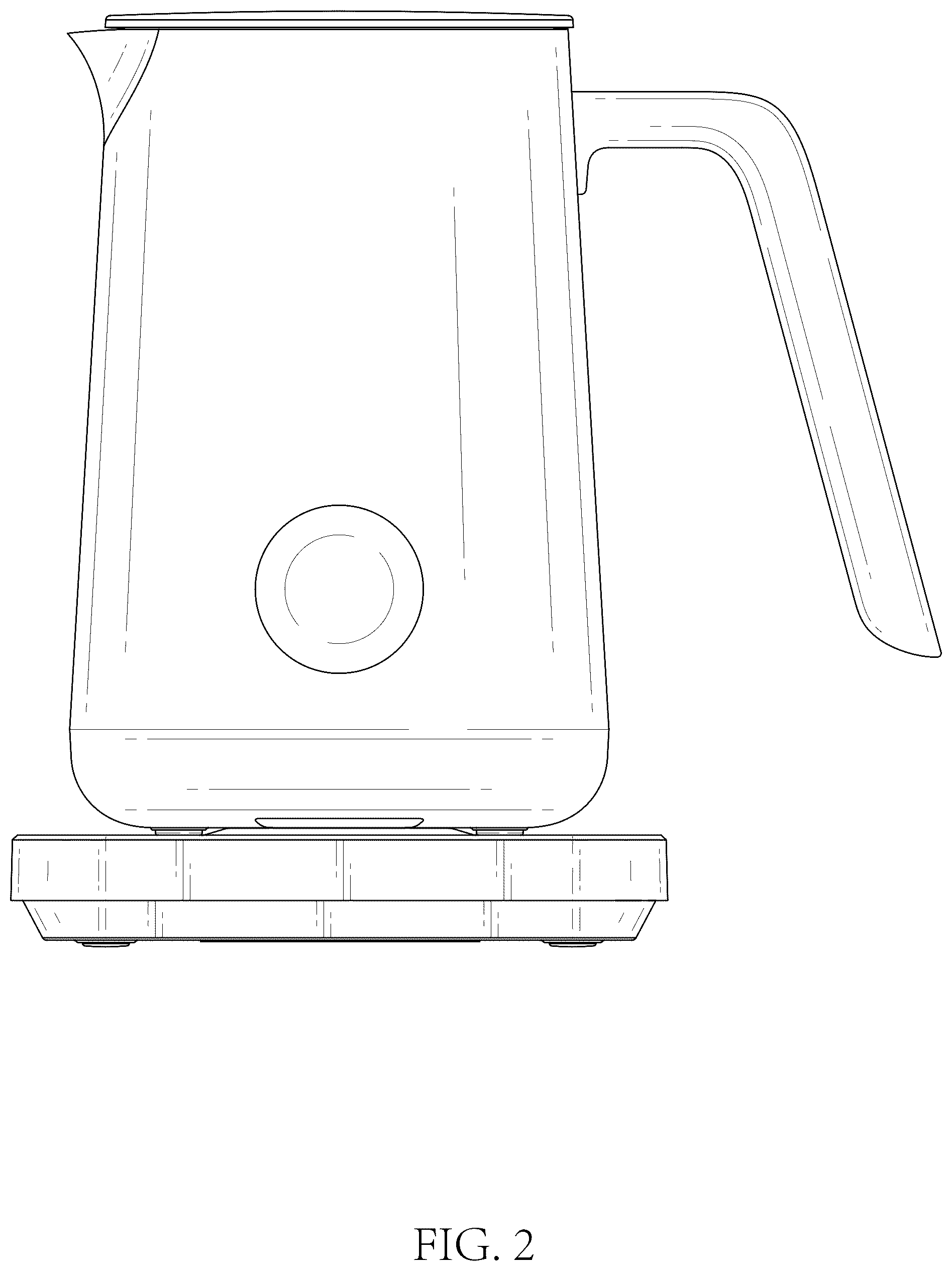 Patent USD1076558 Figure 2 – Electric milk frother