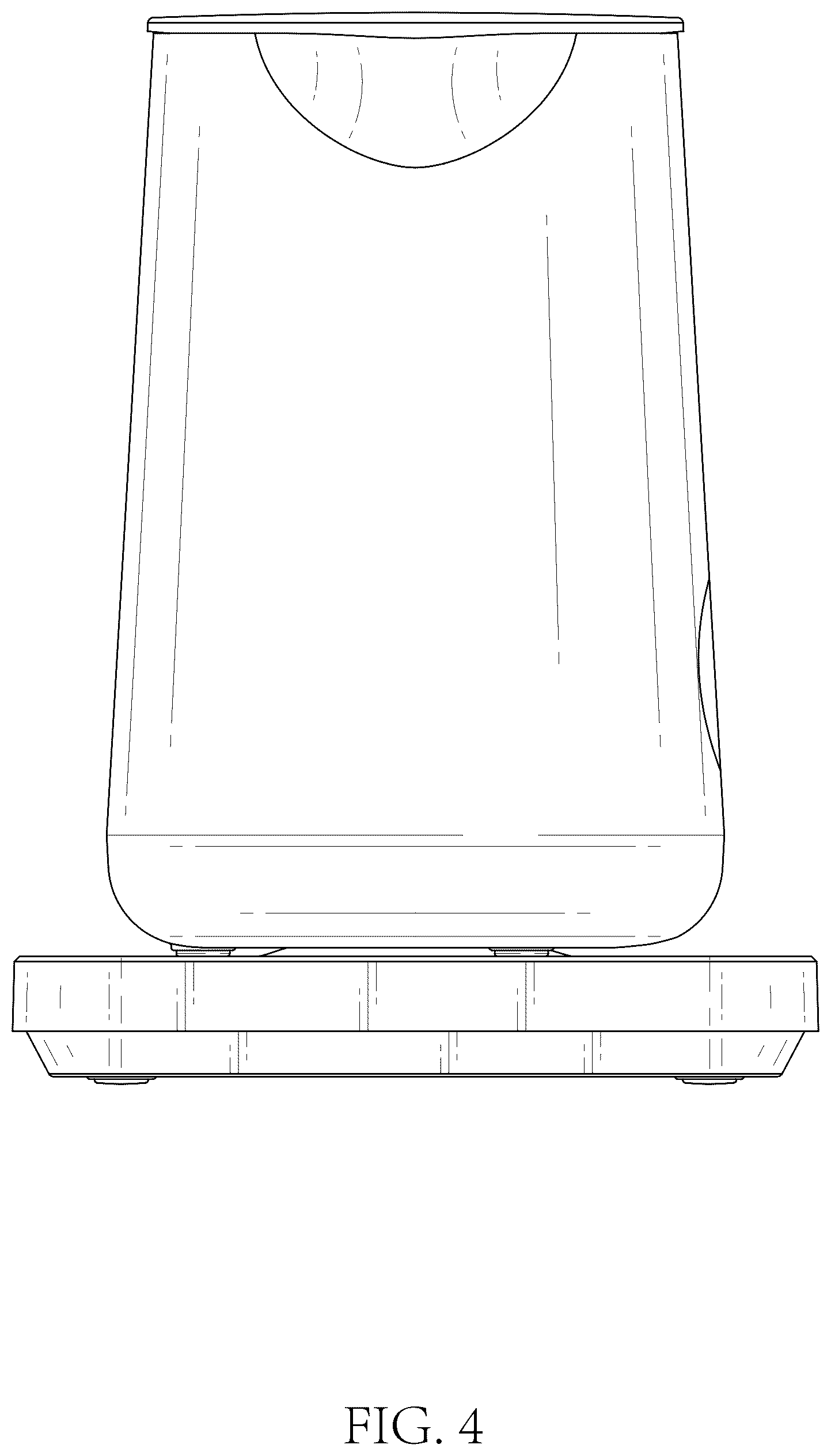 Patent USD1076558 Figure 4 – Electric milk frother
