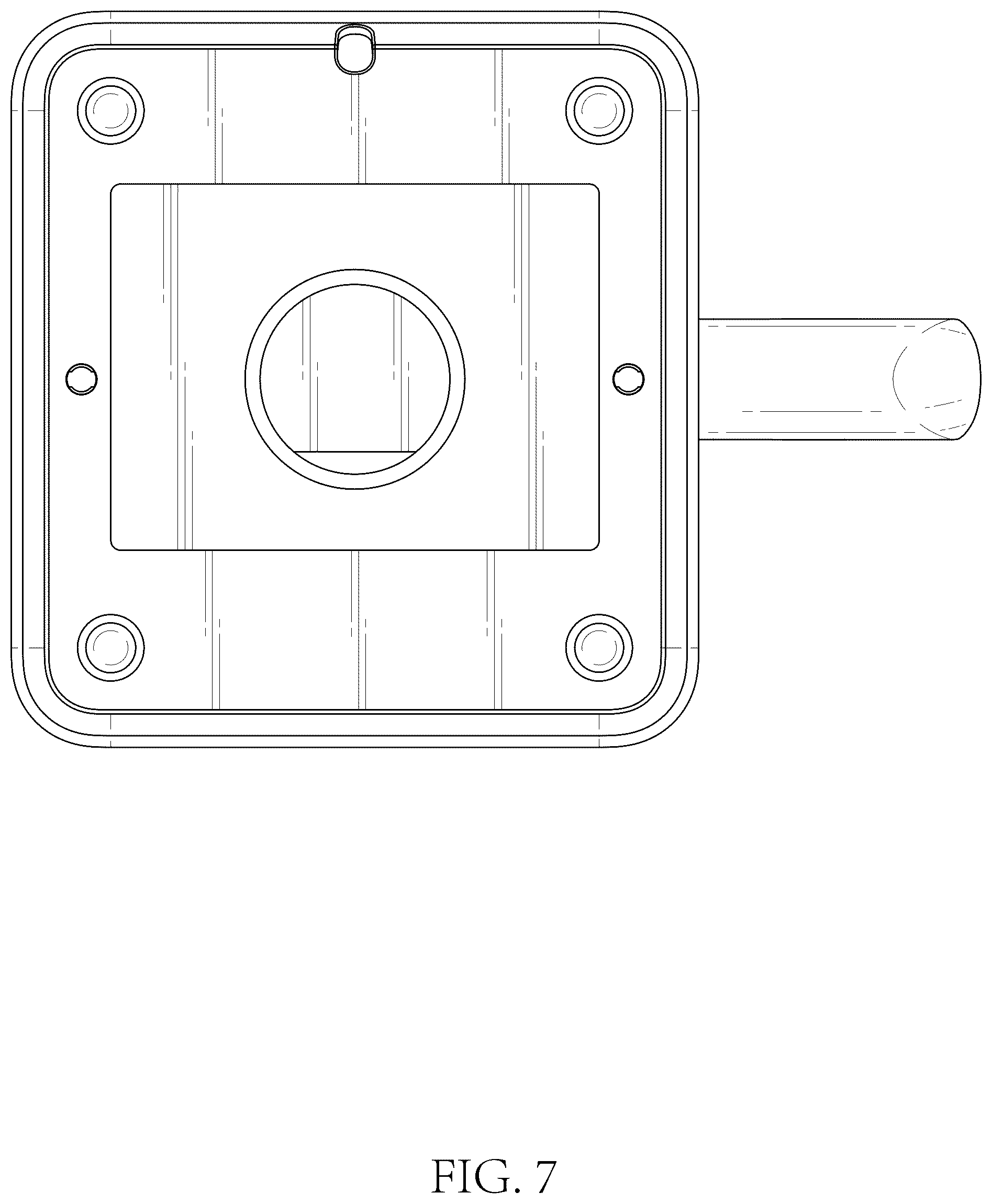 Patent USD1076558 Figure 7 – Electric milk frother