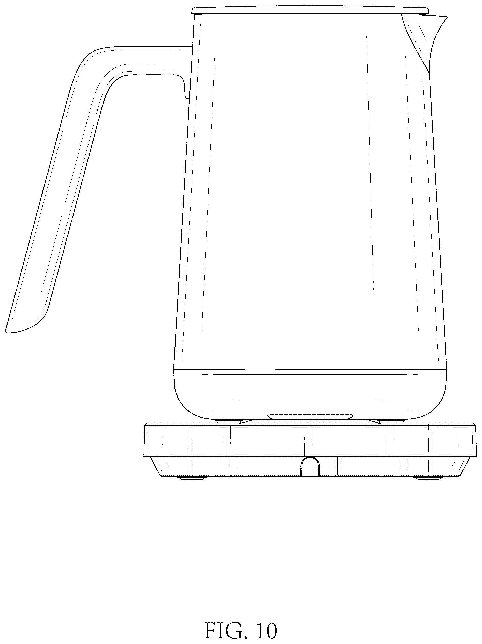 Patent USD1076558 Figure 10 – Electric milk frother
