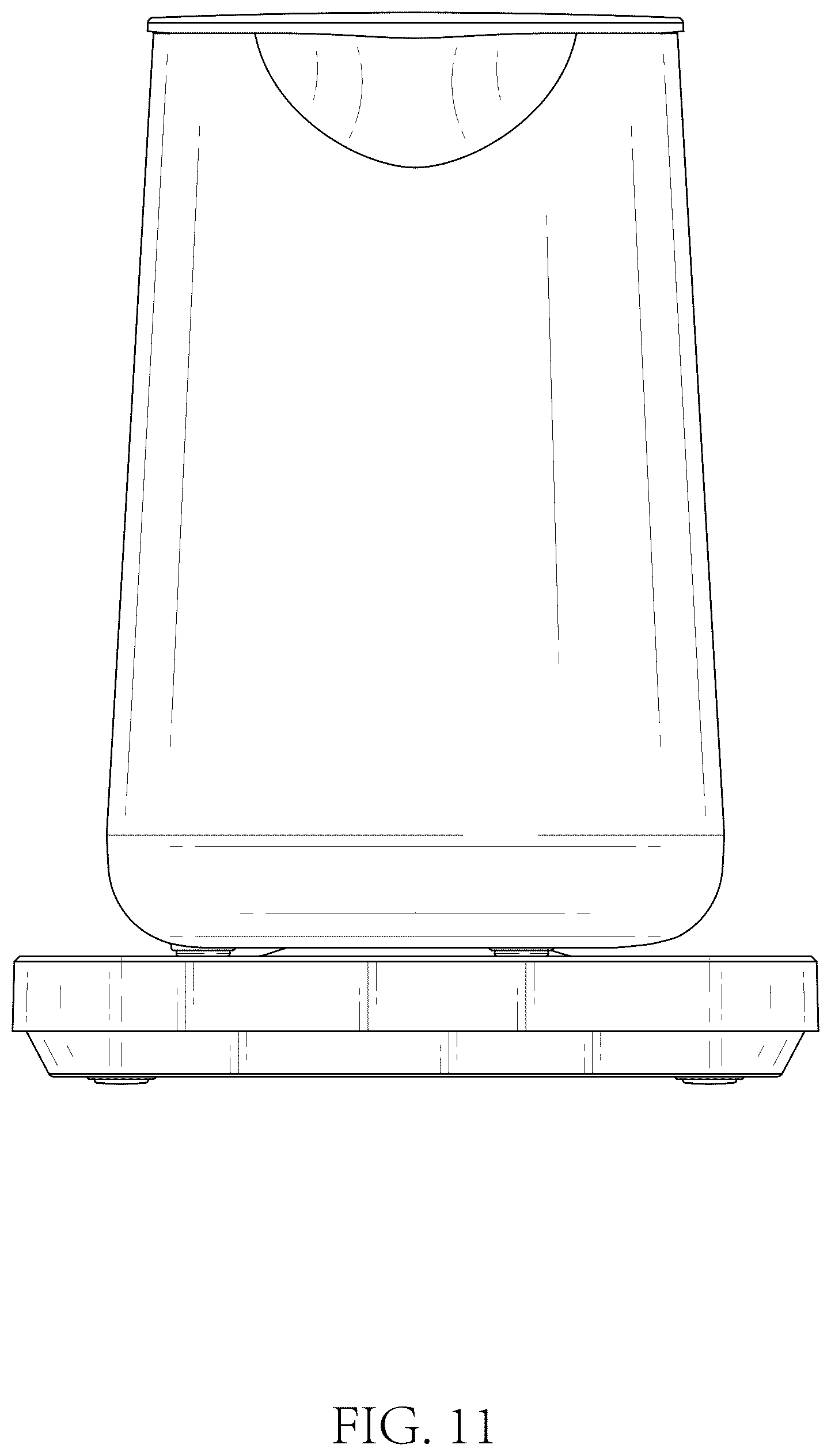 Patent USD1076558 Figure 11 – Electric milk frother