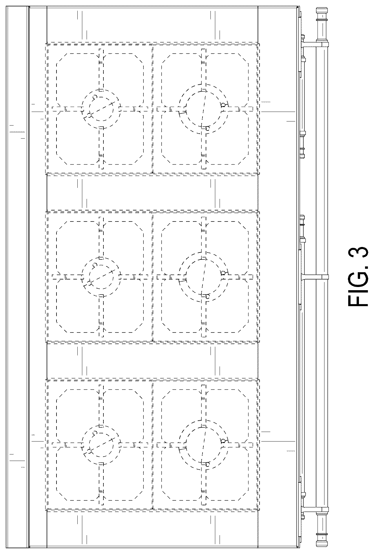 Patent USD1076561 Figure 3 – Cooking range