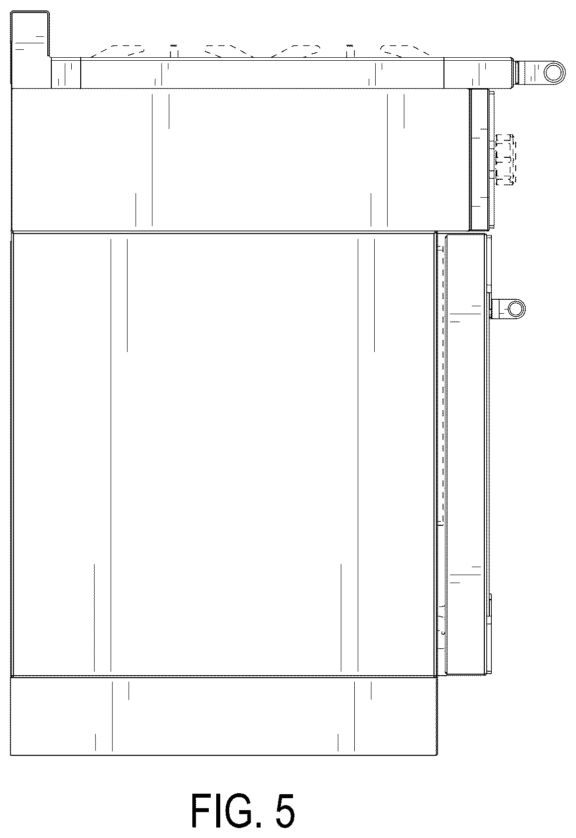 Patent USD1076561 Figure 5 – Cooking range