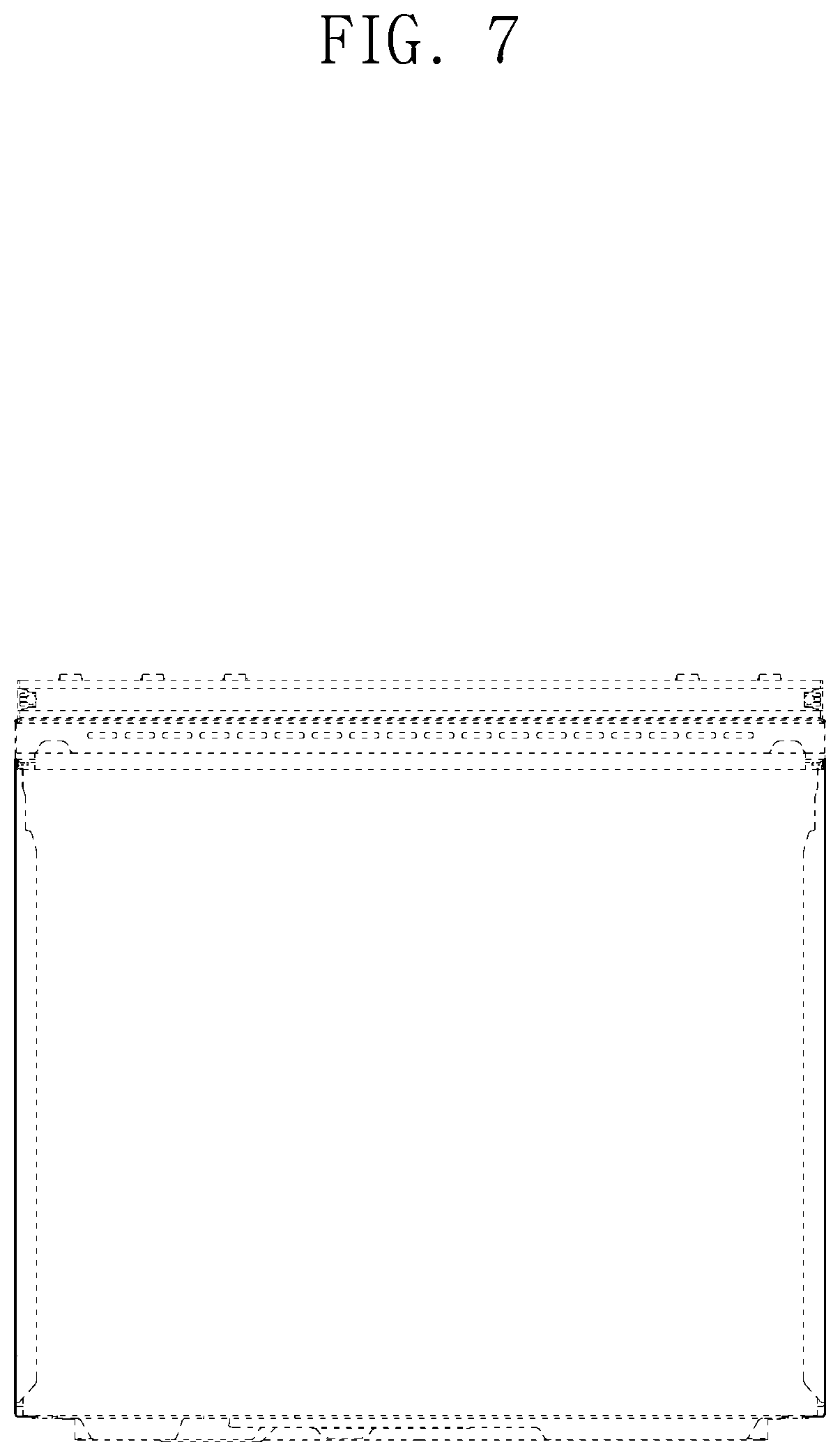Patent USD1076562 Figure 7 – Gas oven range
