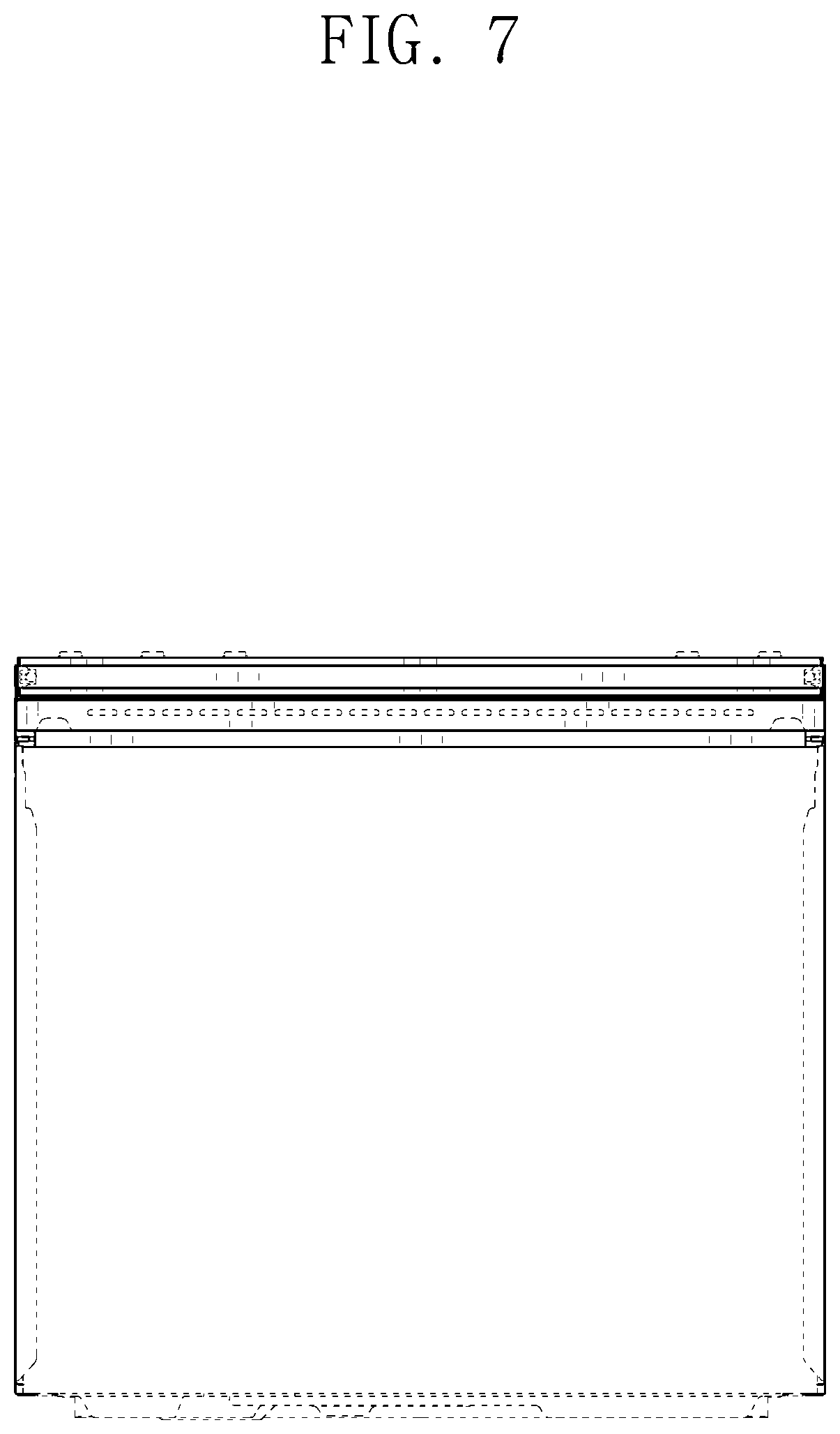 Patent USD1076563 Figure 7 – Gas oven range