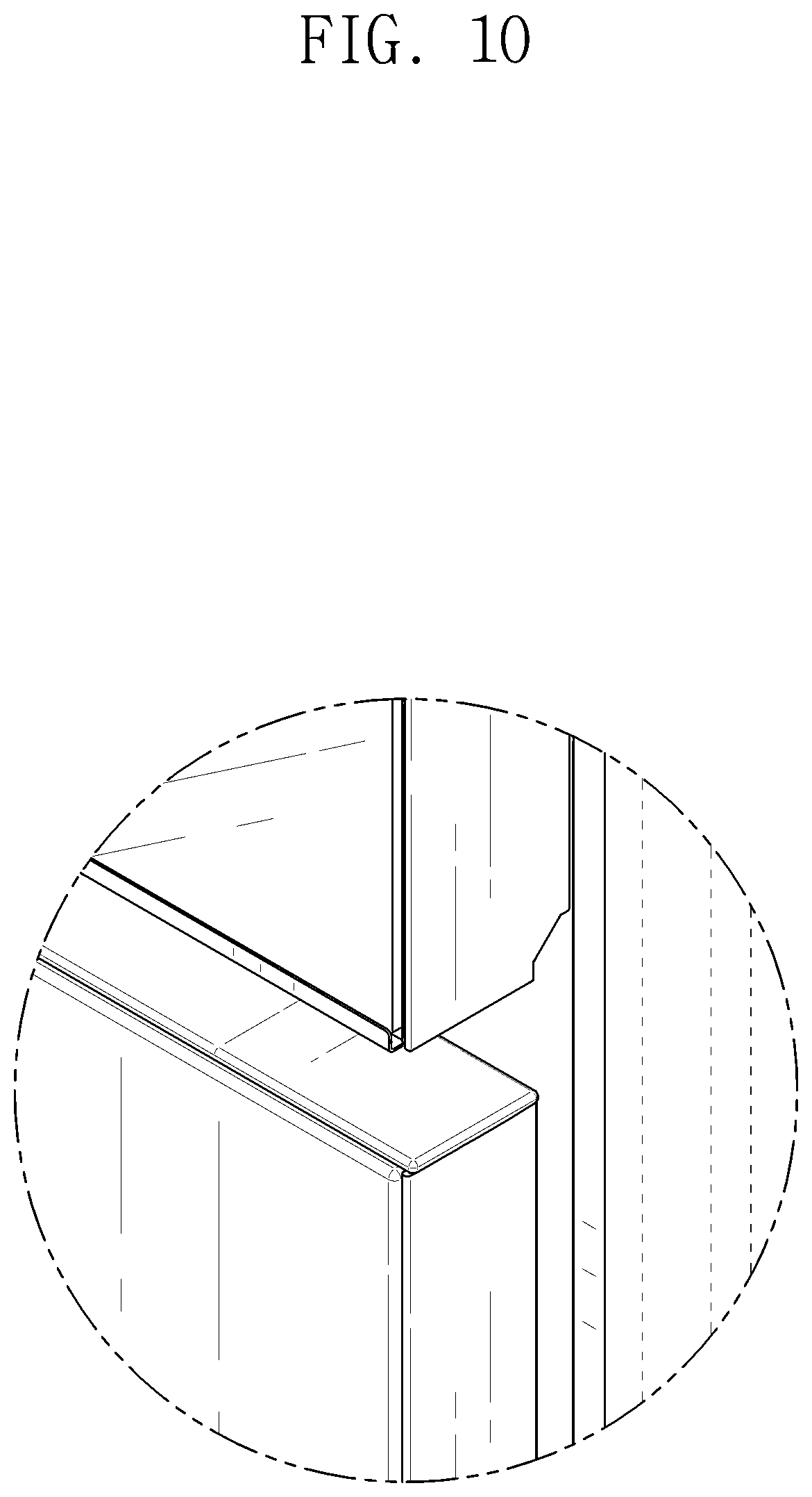 Patent USD1076563 Figure 10 – Gas oven range