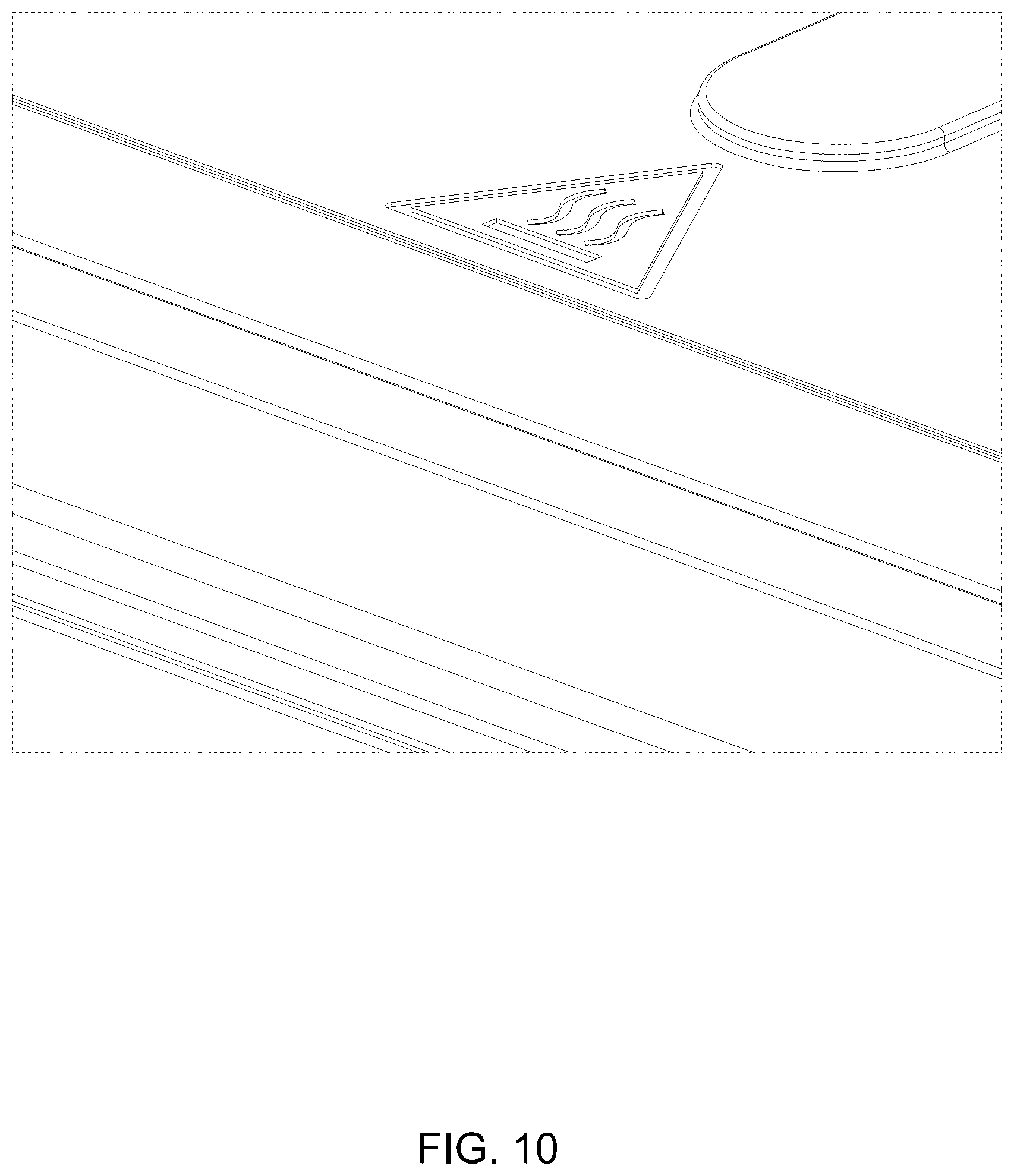 Patent USD1076564 Figure 10 – Electric oven