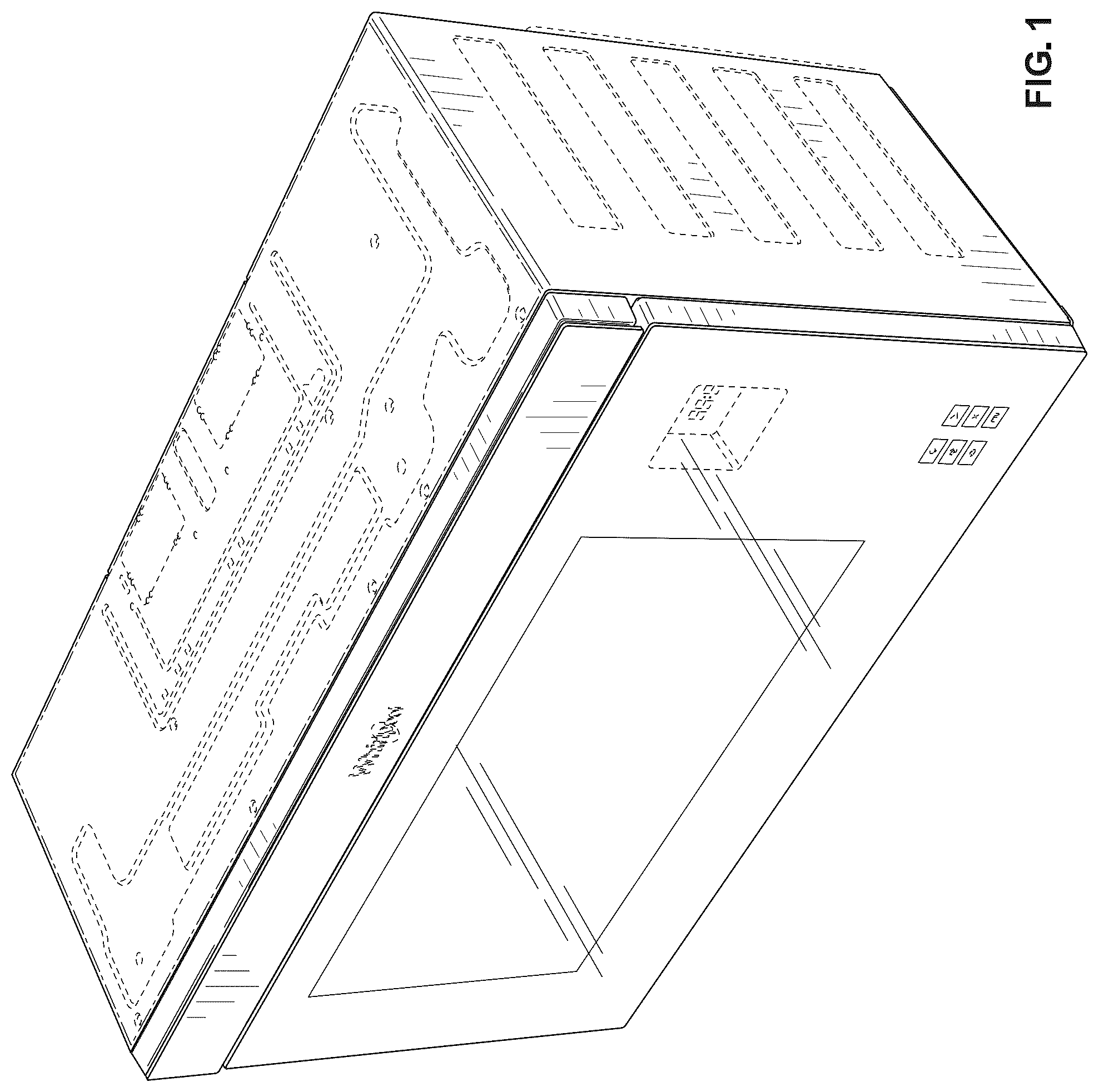 Patent USD1076565 — Cooking appliance — Figure 1