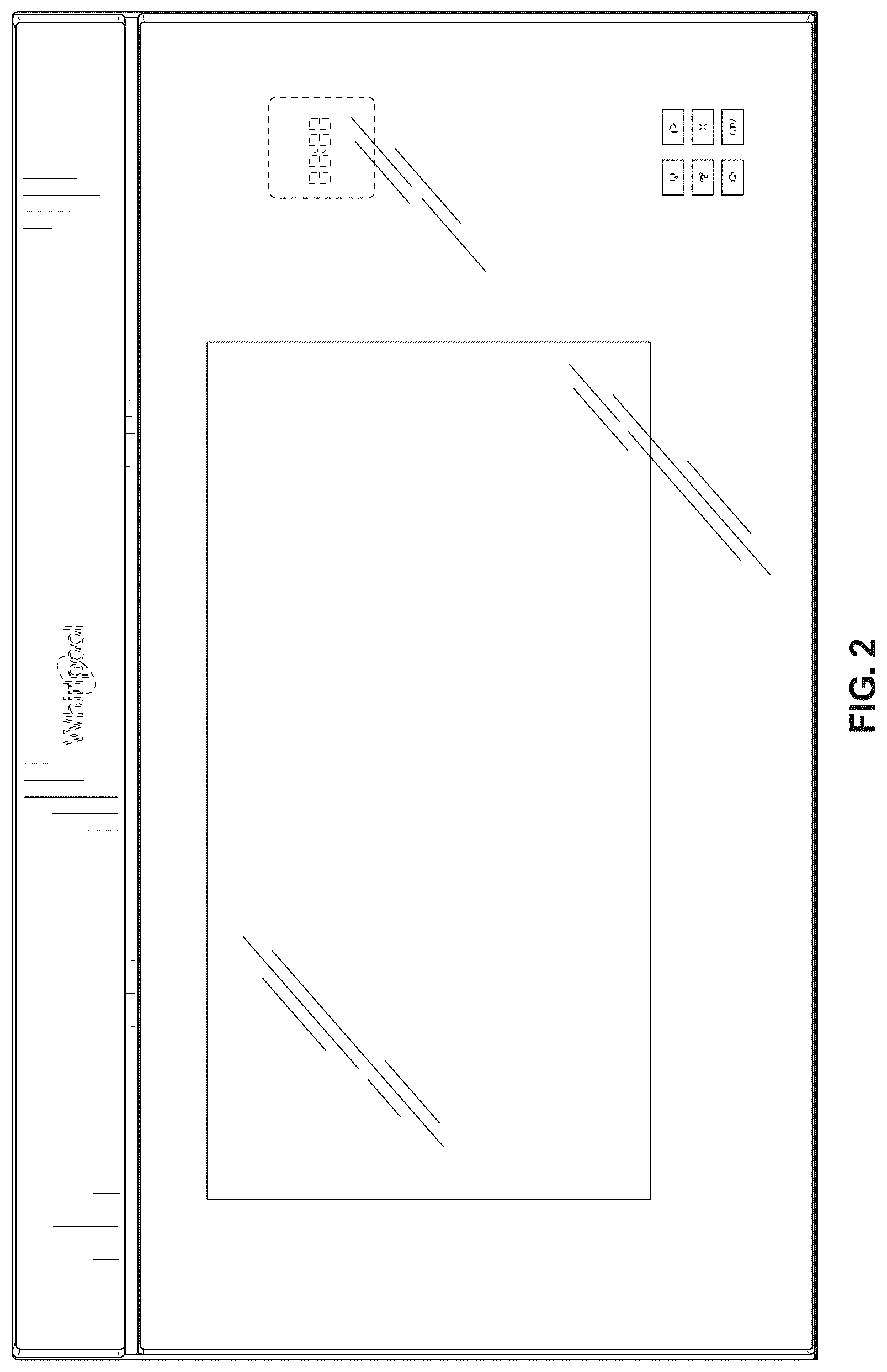 Patent USD1076565 Figure 2 – Cooking appliance
