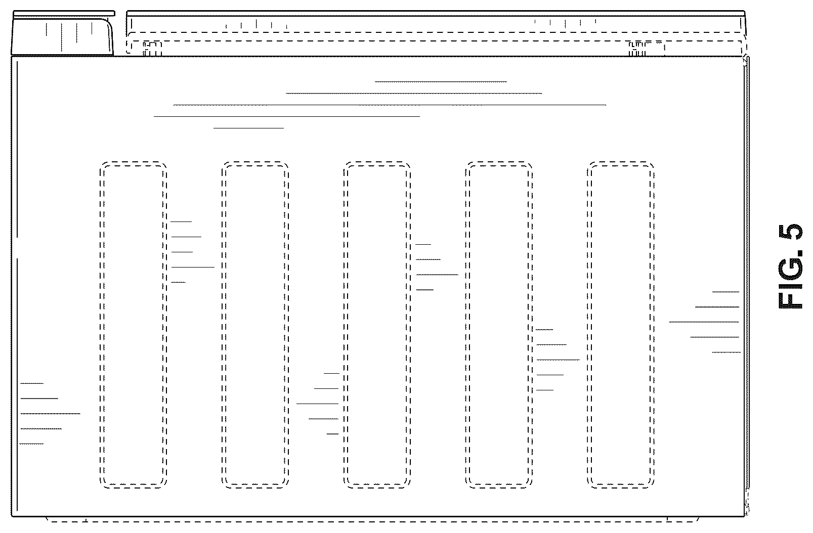 Patent USD1076565 Figure 5 – Cooking appliance
