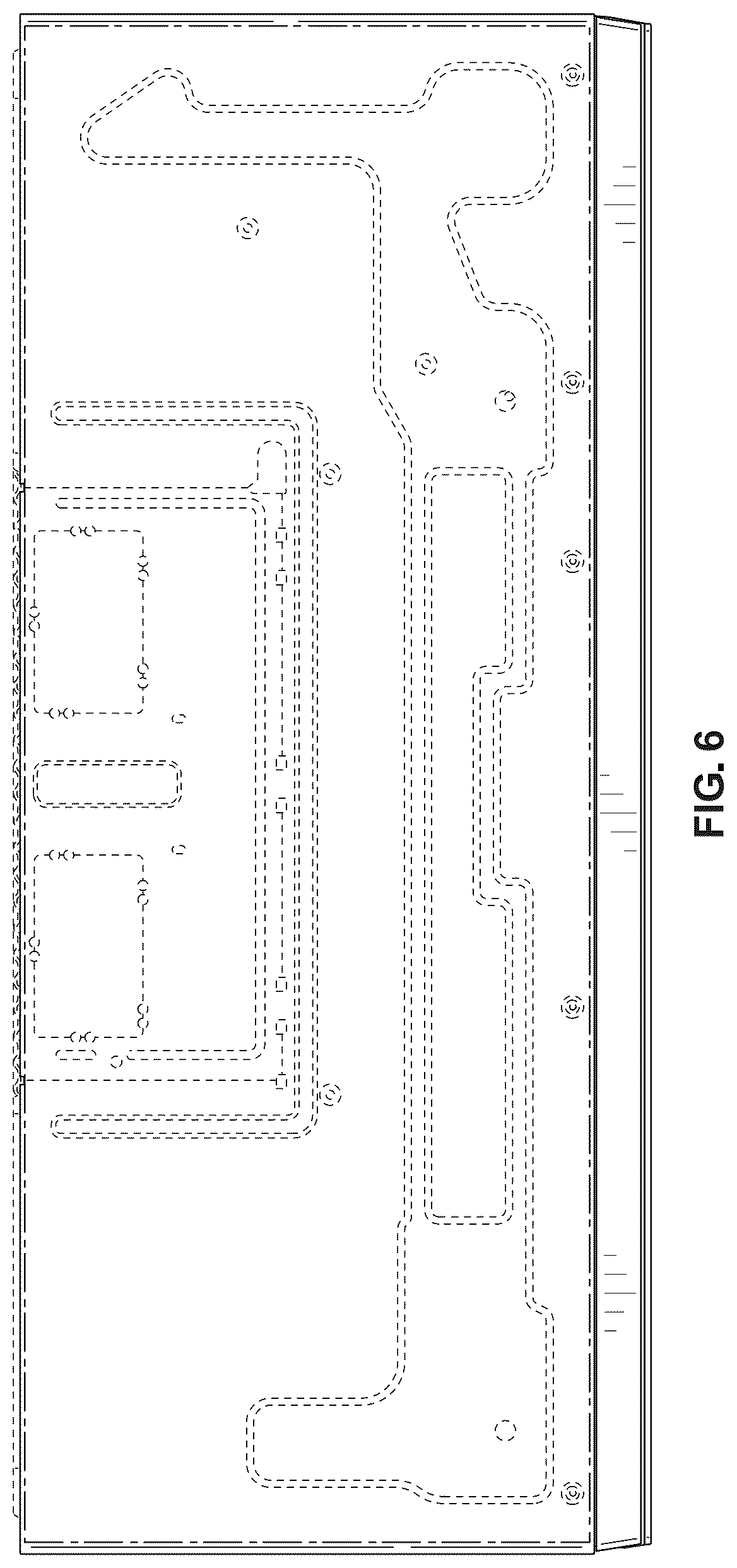 Patent USD1076565 Figure 6 – Cooking appliance