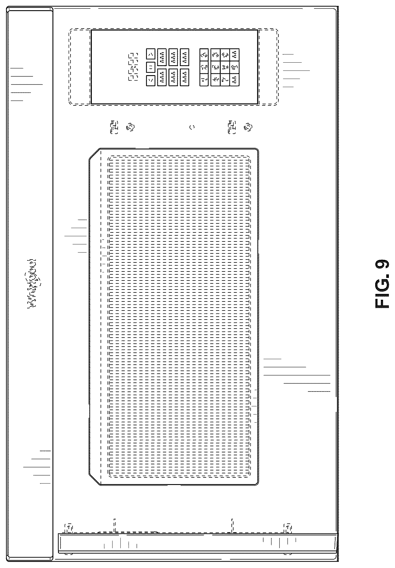 Patent USD1076565 Figure 9 – Cooking appliance