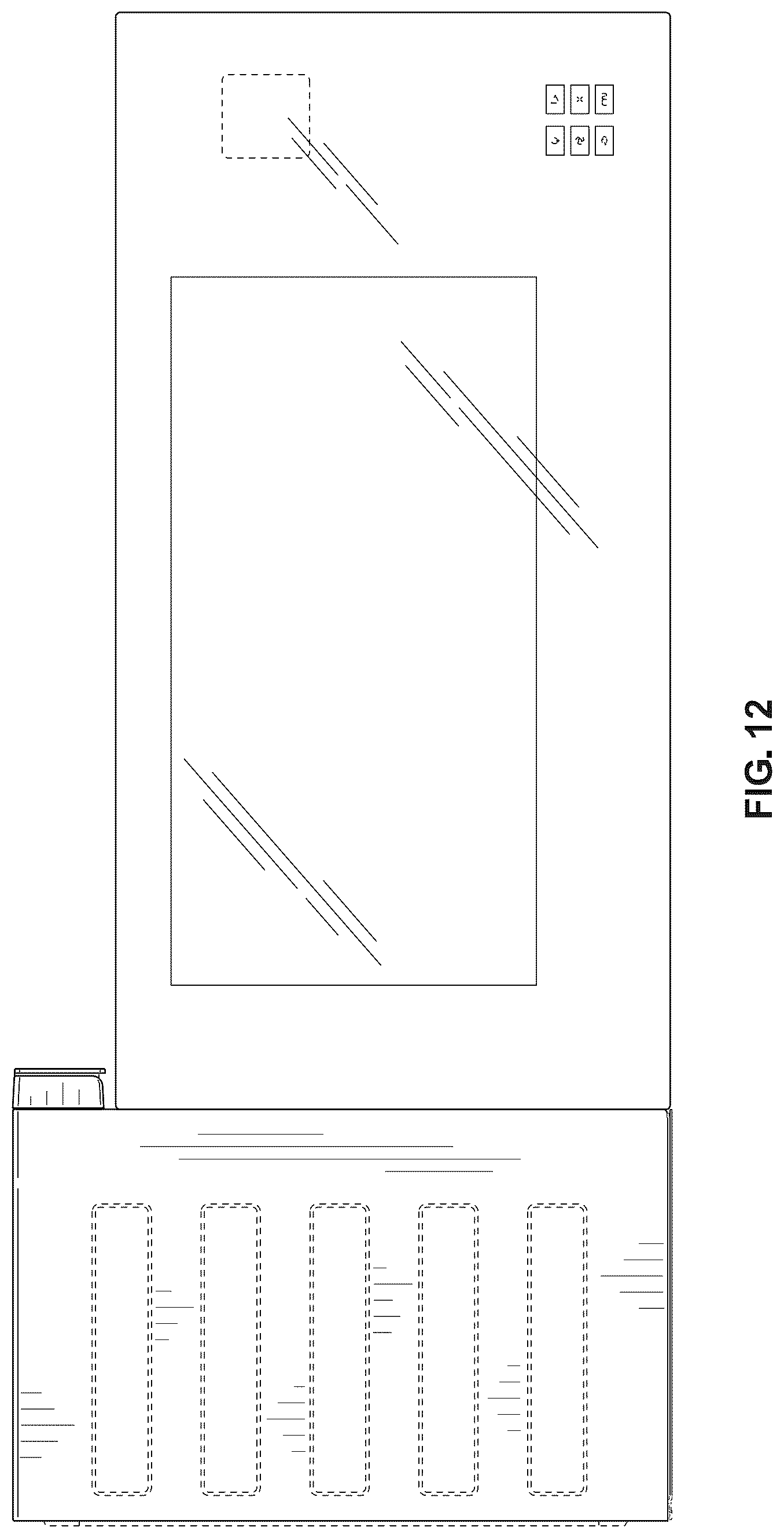 Patent USD1076565 Figure 12 – Cooking appliance