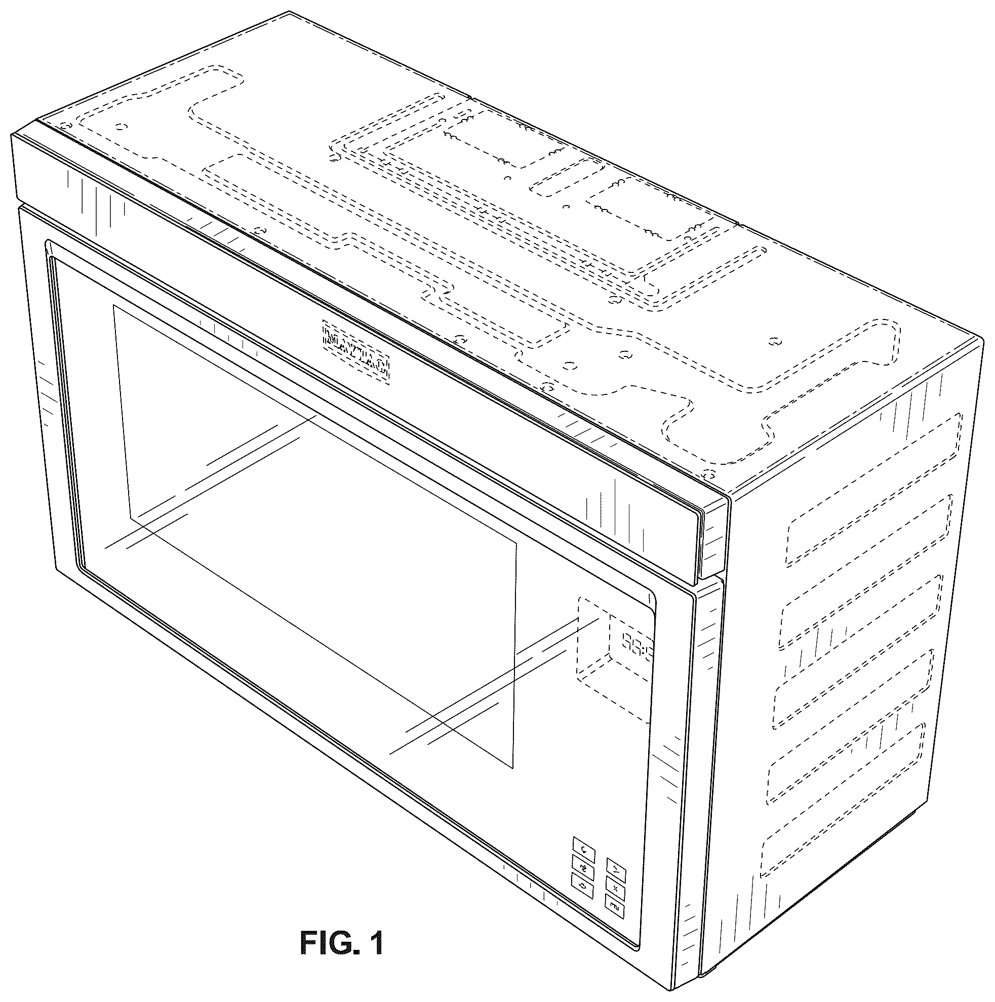 Patent USD1076566 — Cooking appliance — Figure 1