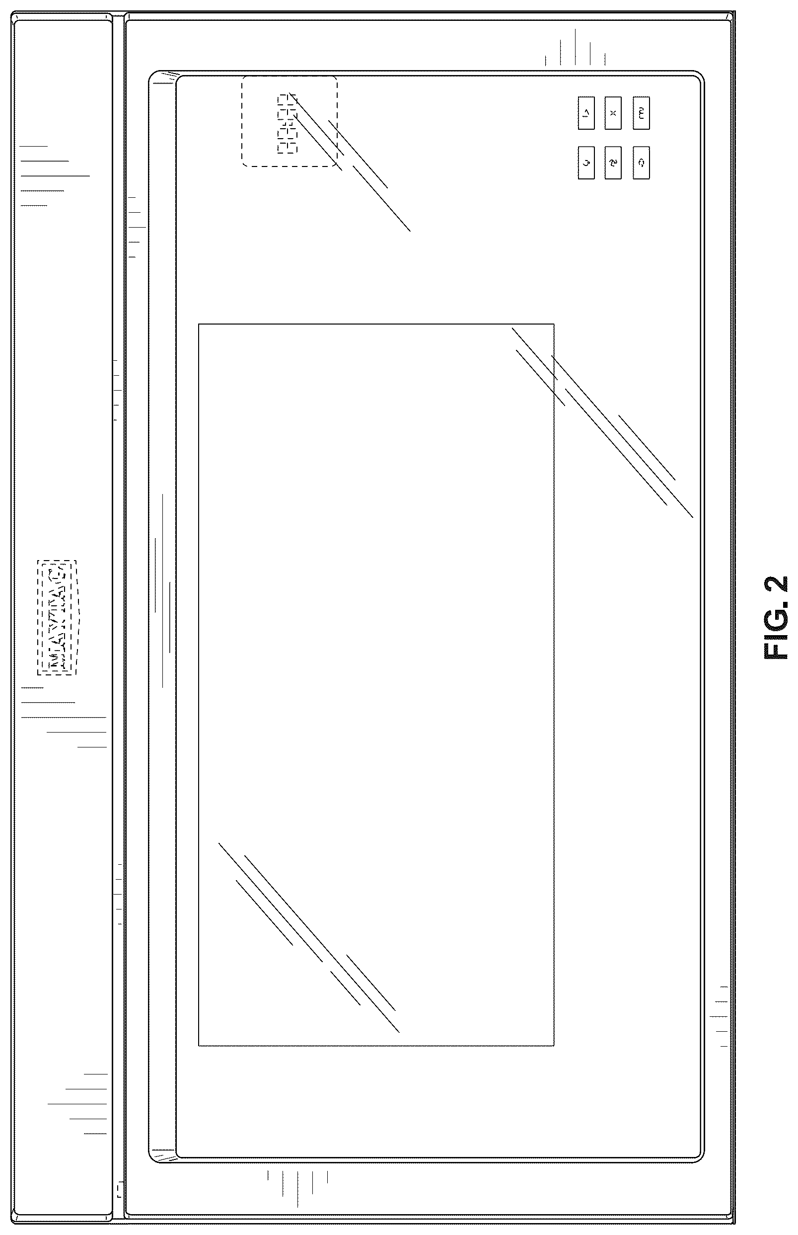 Patent USD1076566 Figure 2 – Cooking appliance