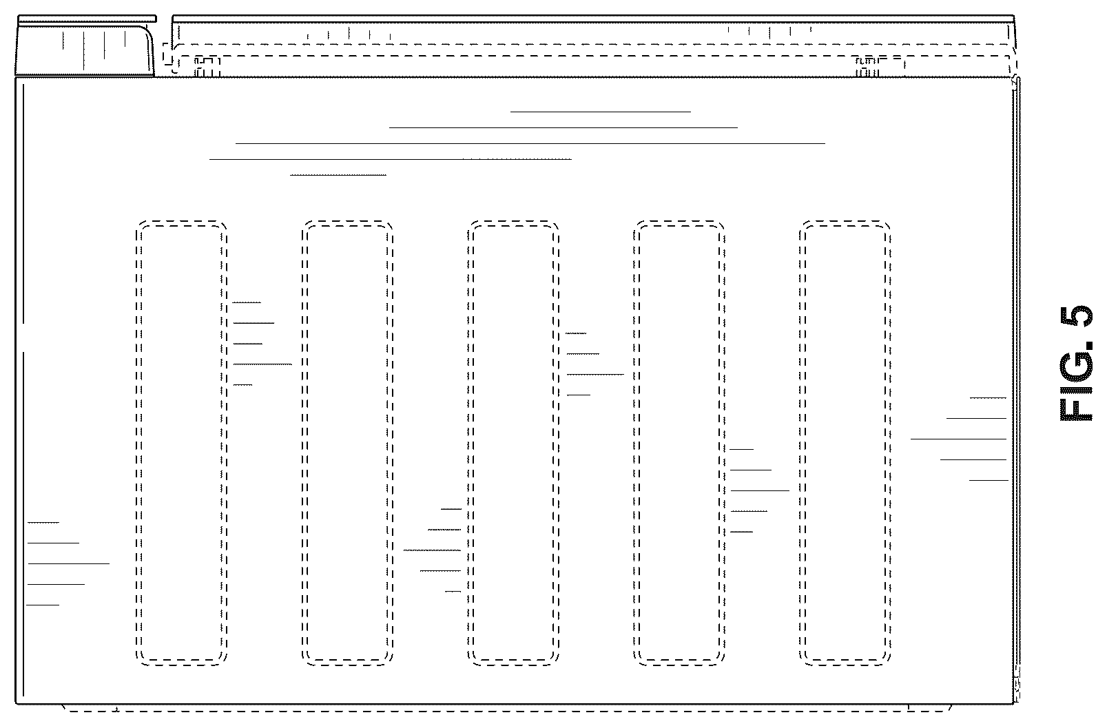 Patent USD1076566 Figure 5 – Cooking appliance