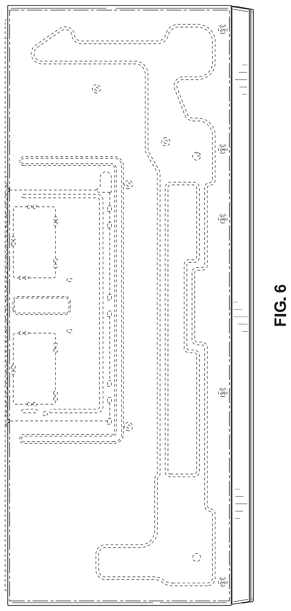 Patent USD1076566 Figure 6 – Cooking appliance