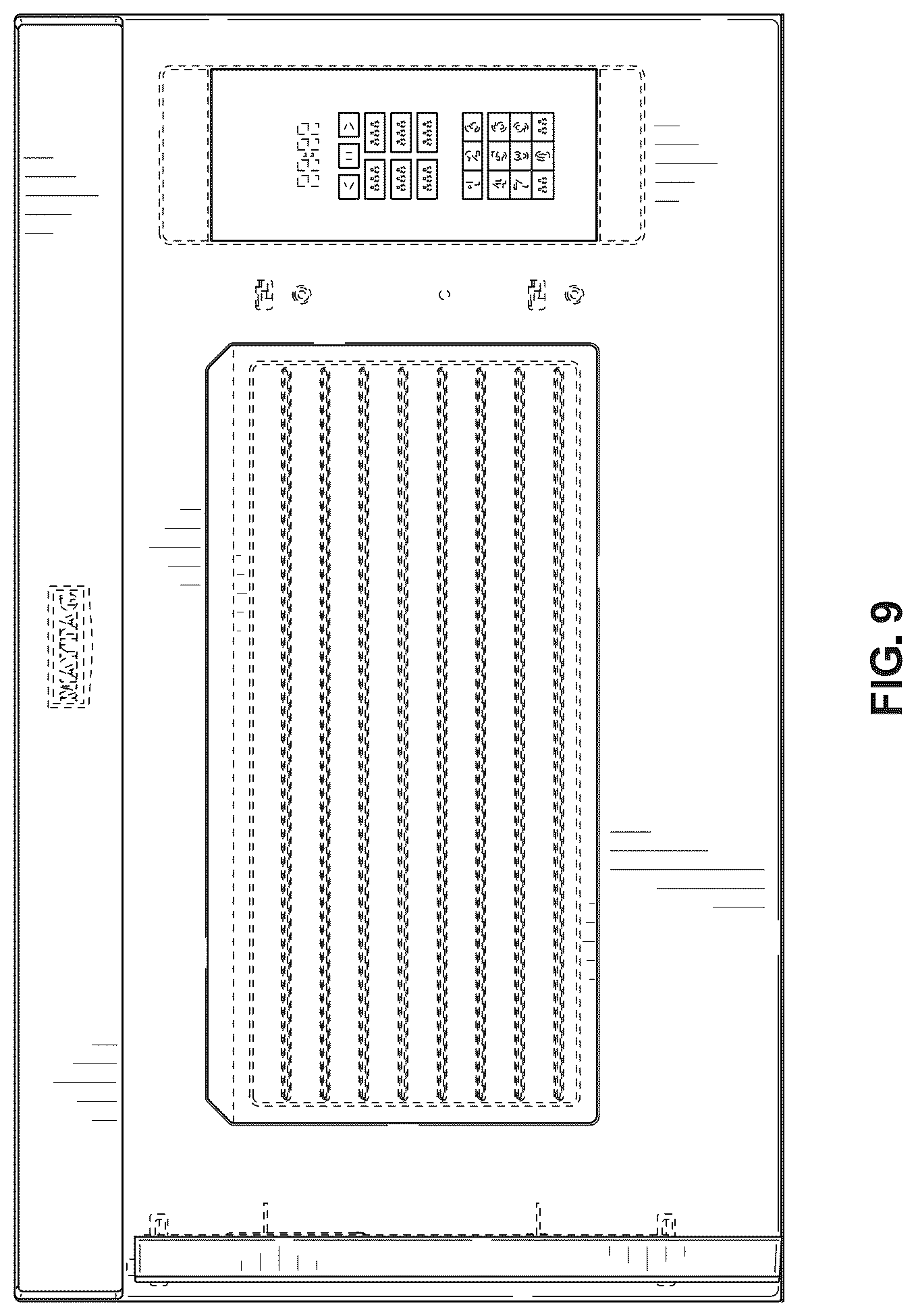 Patent USD1076566 Figure 9 – Cooking appliance