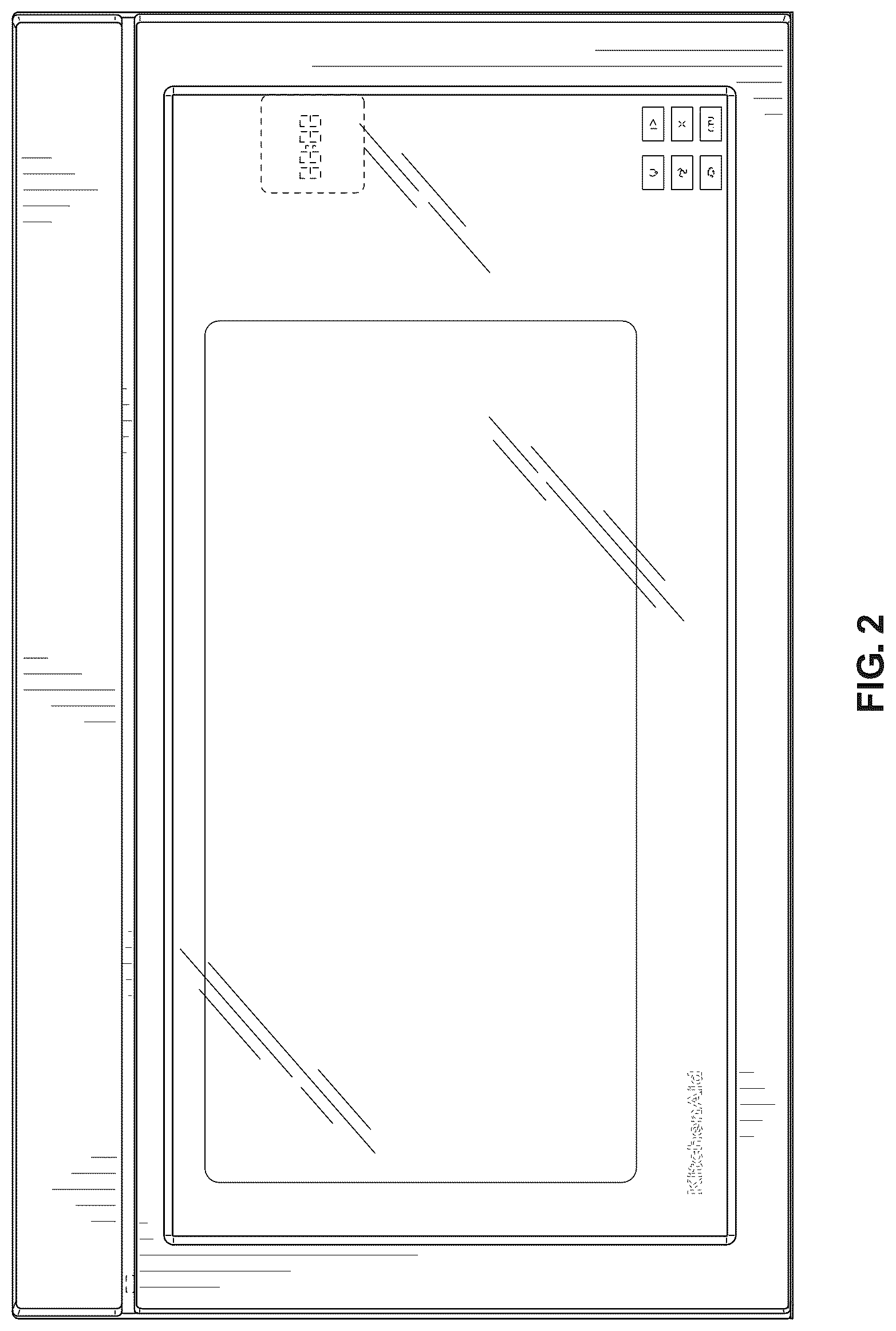 Patent USD1076567 Figure 2 – Cooking appliance