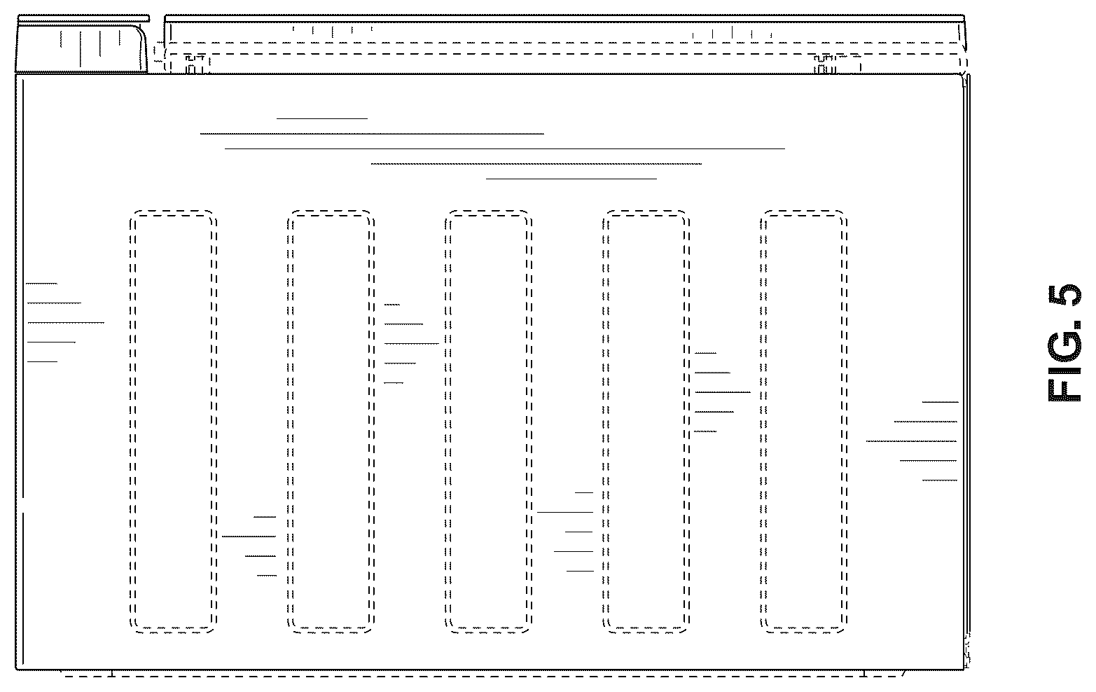 Patent USD1076567 Figure 5 – Cooking appliance