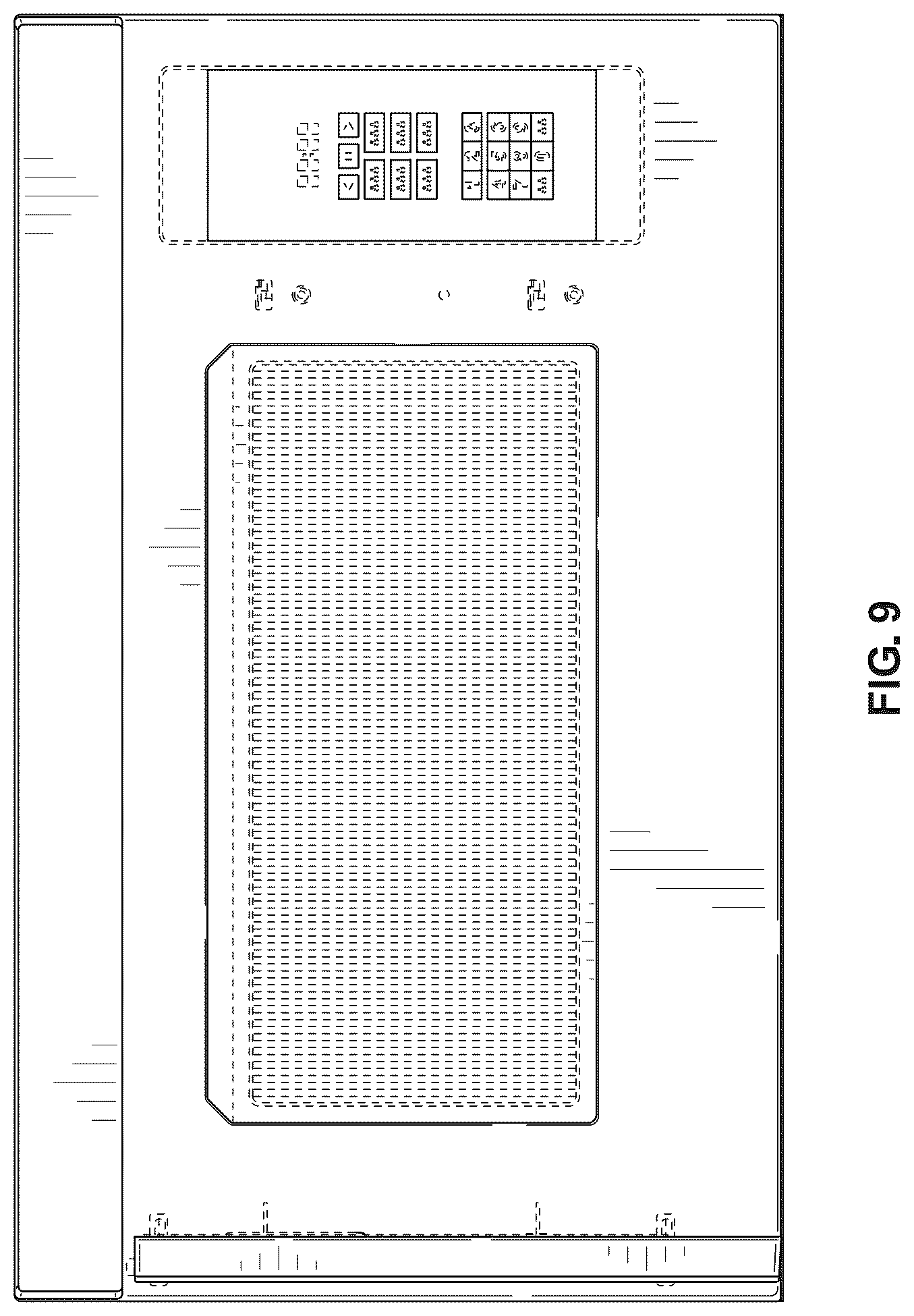 Patent USD1076567 Figure 9 – Cooking appliance