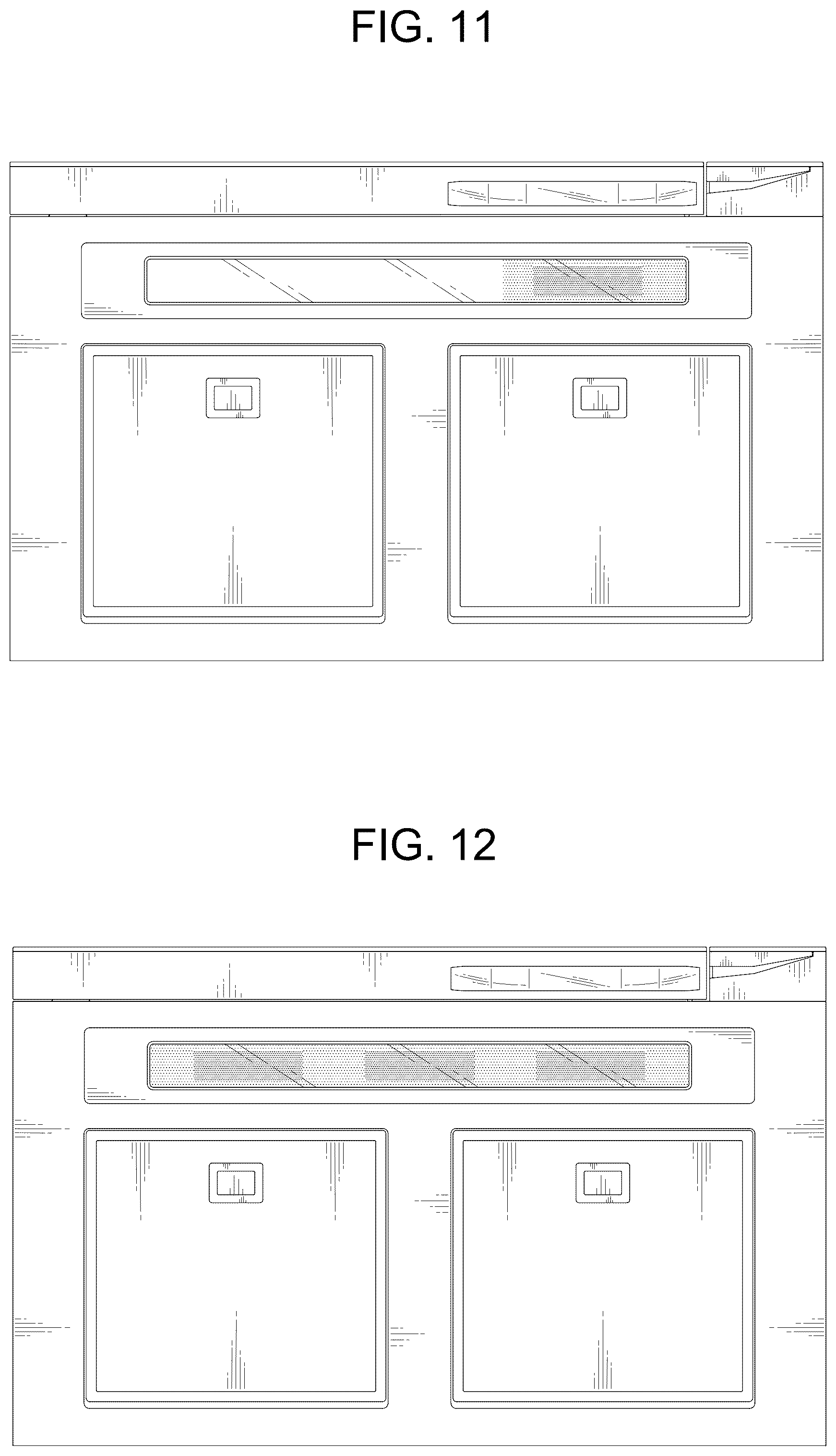 Patent USD1076568 Figure 7 – Microwave oven with hood