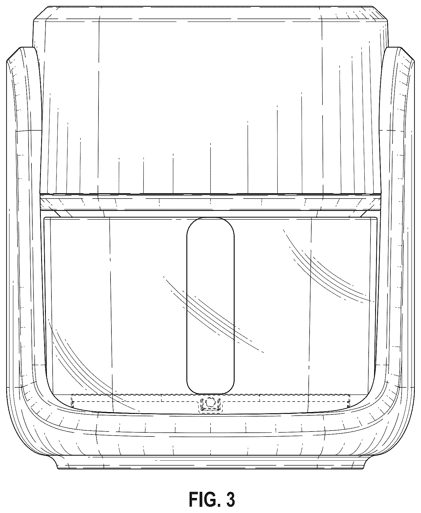 Patent USD1076570 Figure 3 – Air fryer