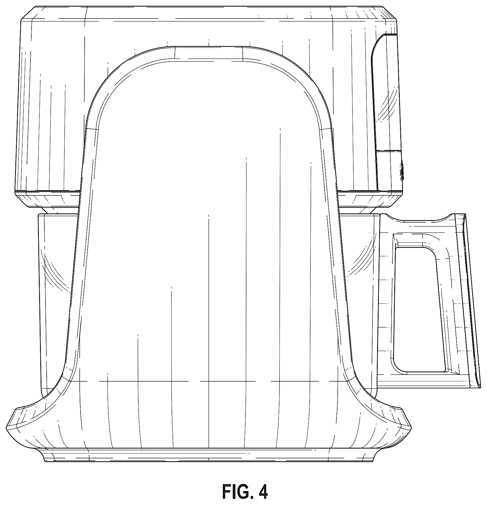 Patent USD1076570 Figure 4 – Air fryer