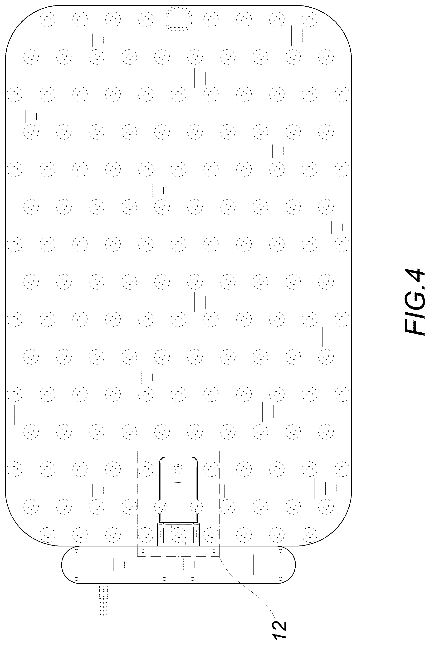 Patent USD1076572 Figure 4 – Hot plate