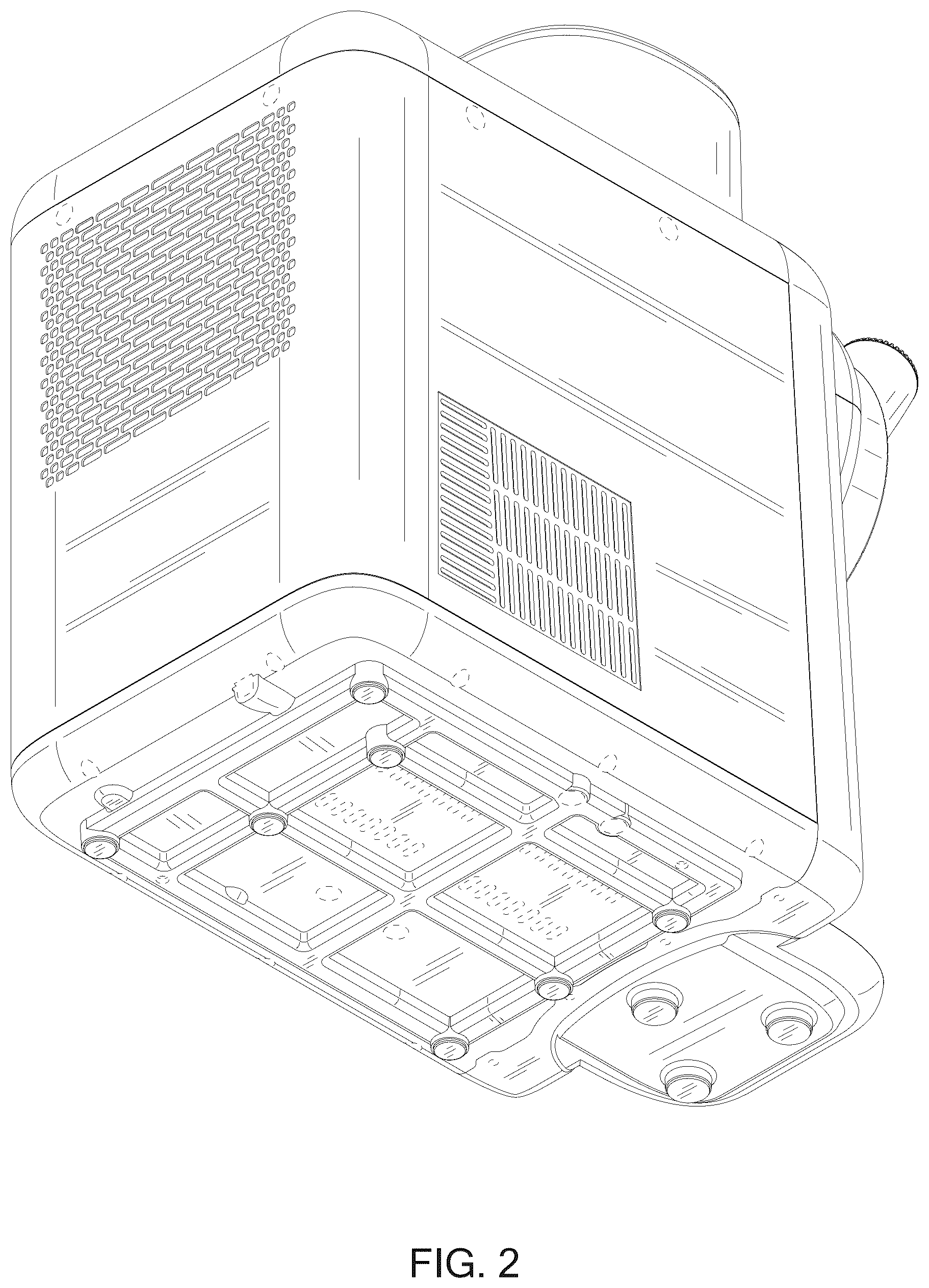 Patent USD1076573 Figure 2 – Slushie maker