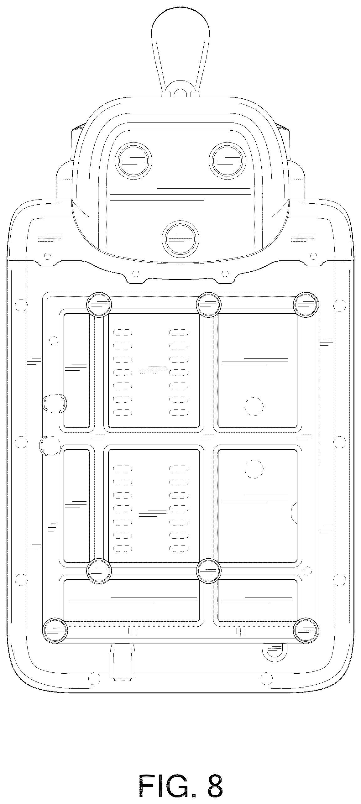 Patent USD1076573 Figure 8 – Slushie maker