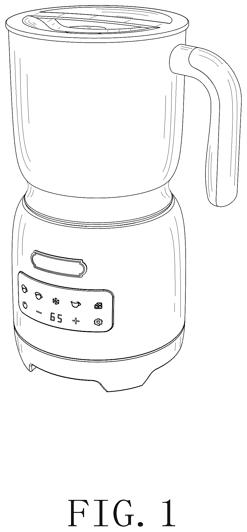 Patent USD1076574 — Milk frother — Figure 1