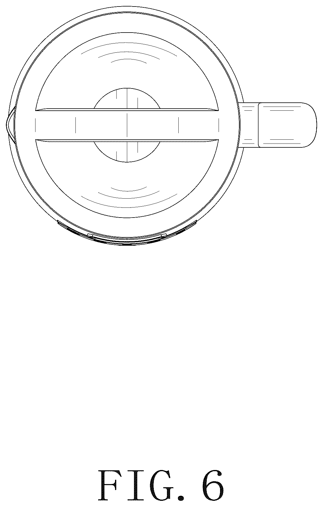 Patent USD1076574 Figure 6 – Milk frother