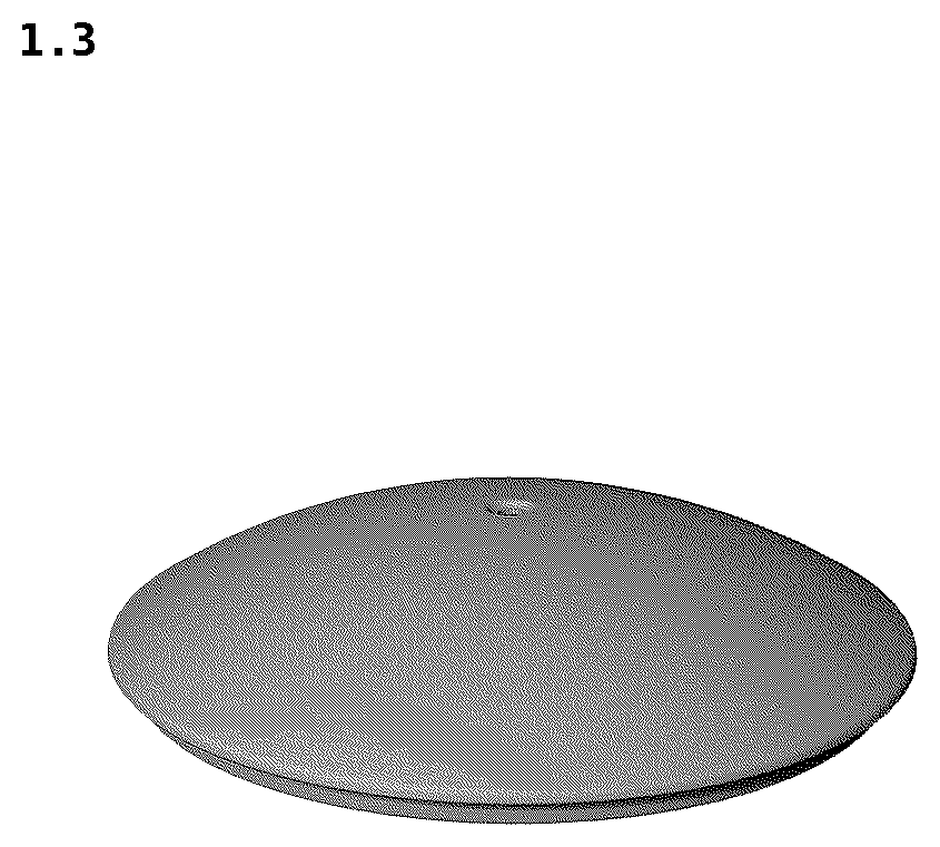 Patent USD1076577 Figure 3 – Lid for kitchen utensil