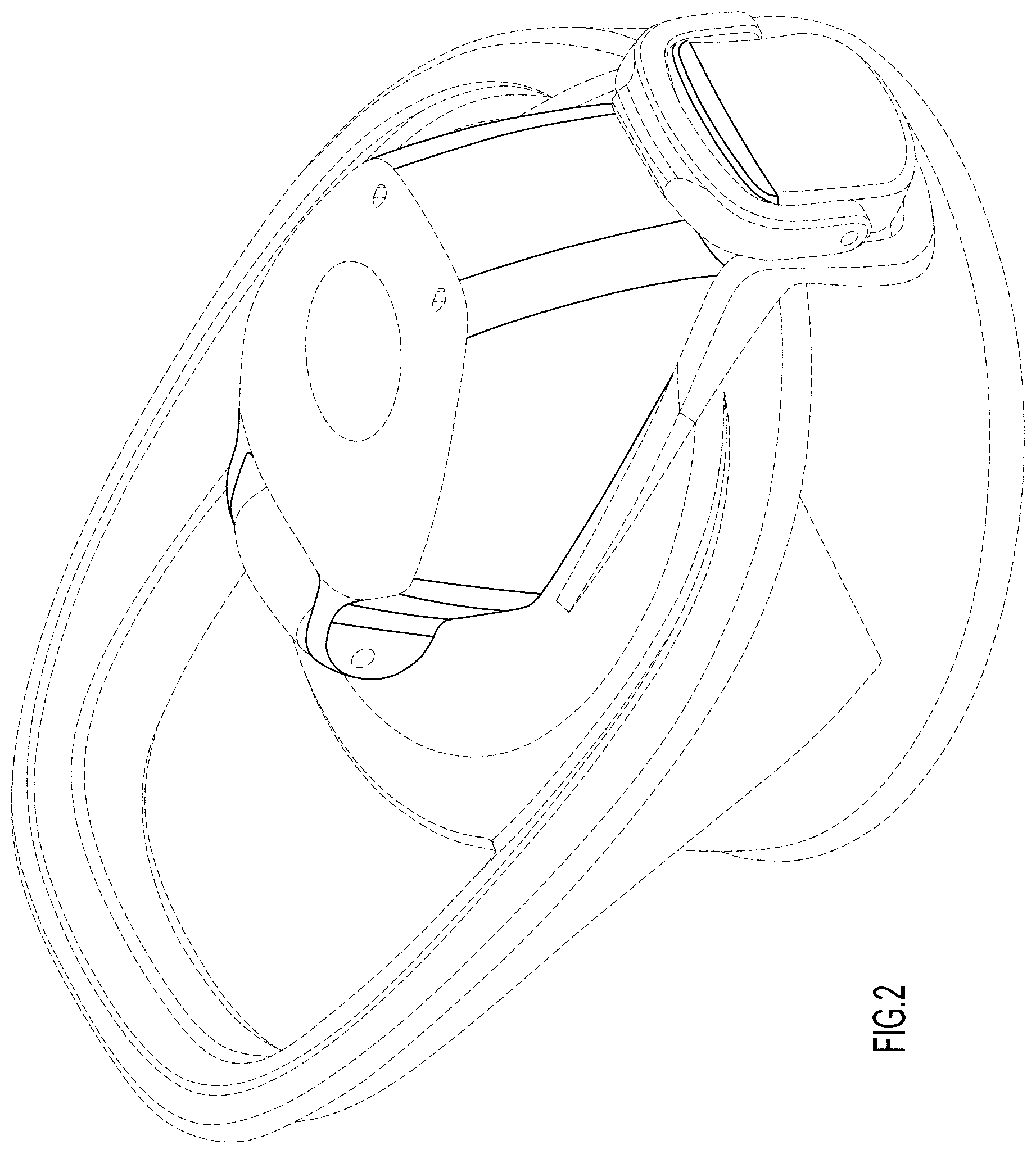 Patent USD1076578 Figure 2 – Lid for a water bottle