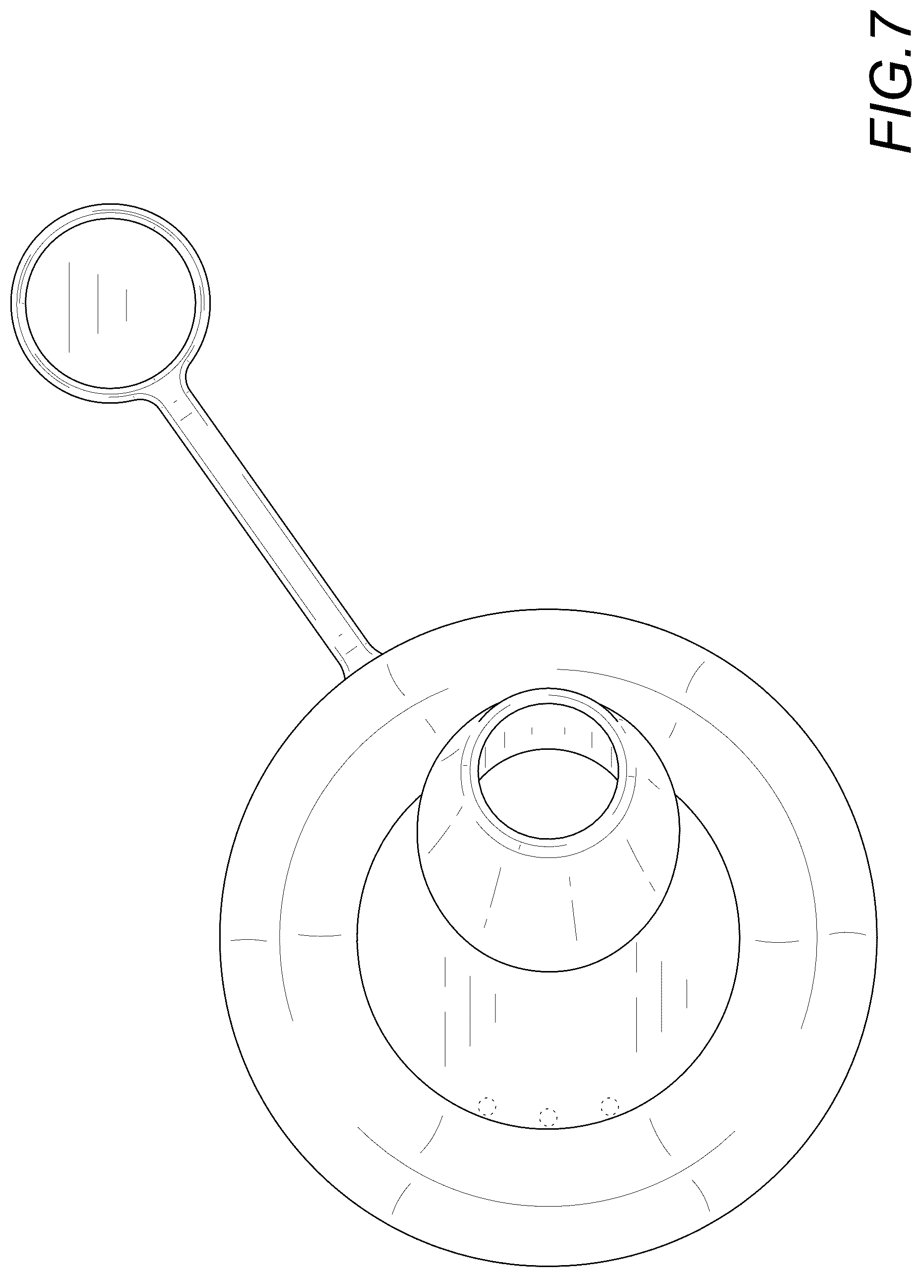 Patent USD1076579 Figure 7 – Bottle cap