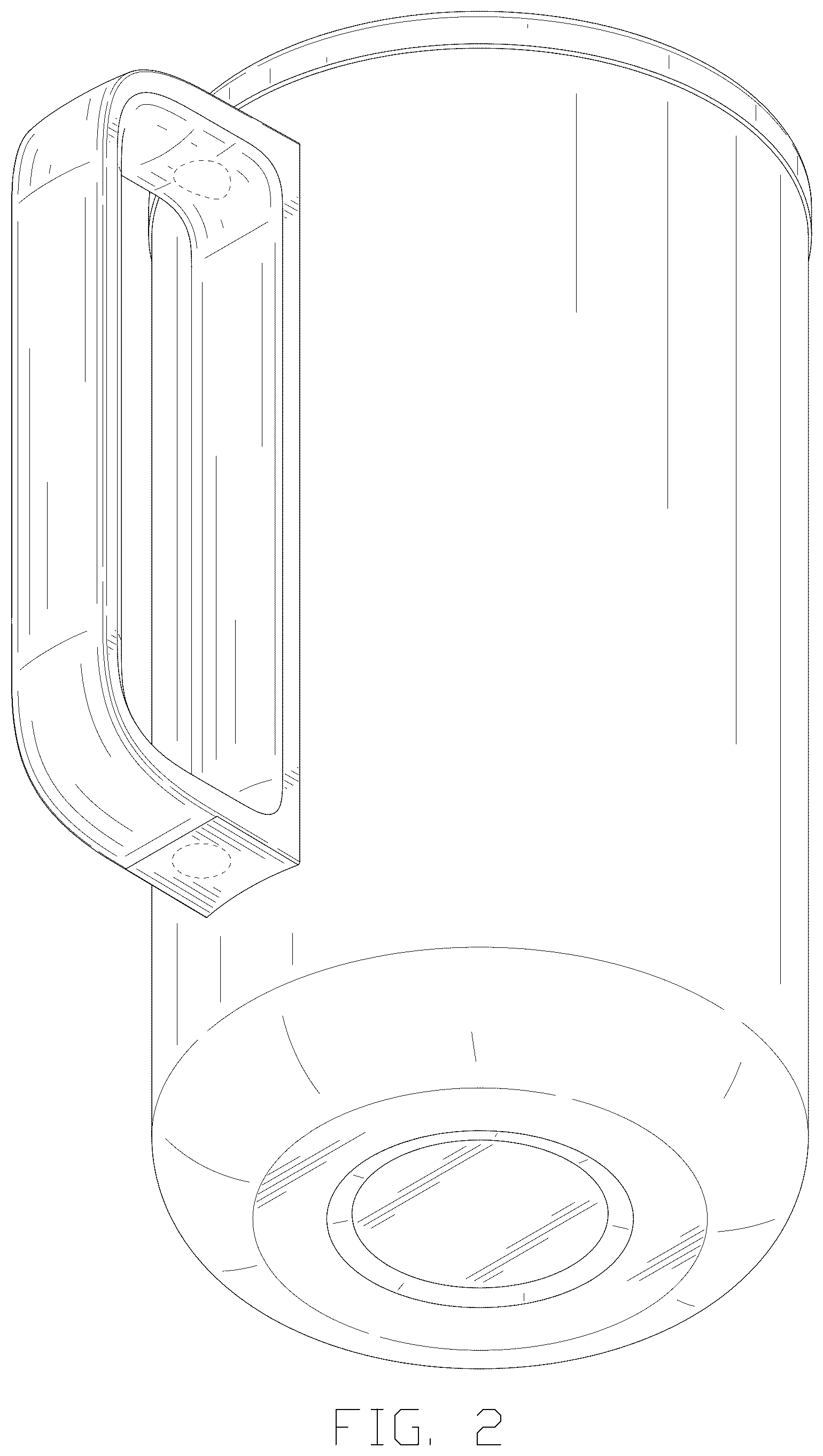 Patent USD1076582 Figure 2 – French press coffee maker