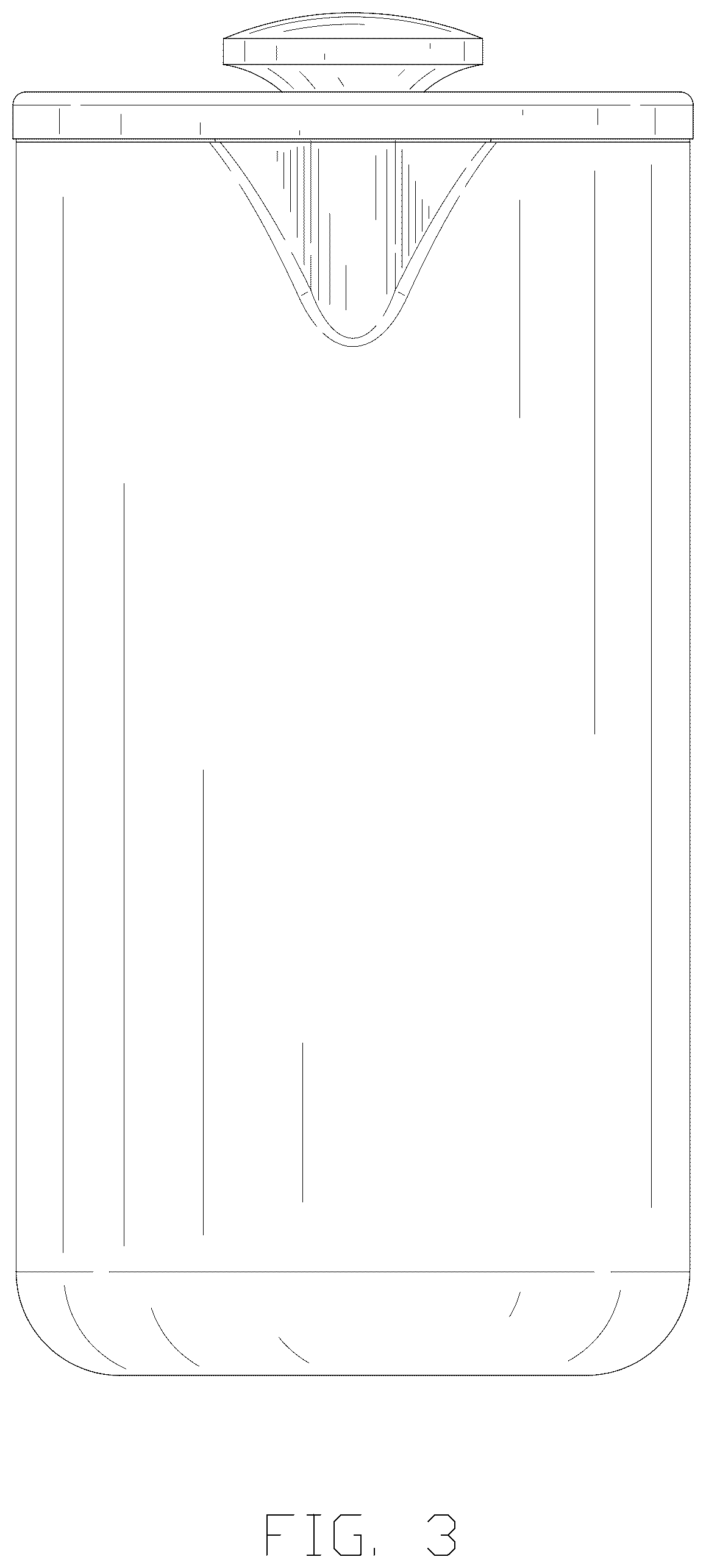 Patent USD1076582 Figure 3 – French press coffee maker
