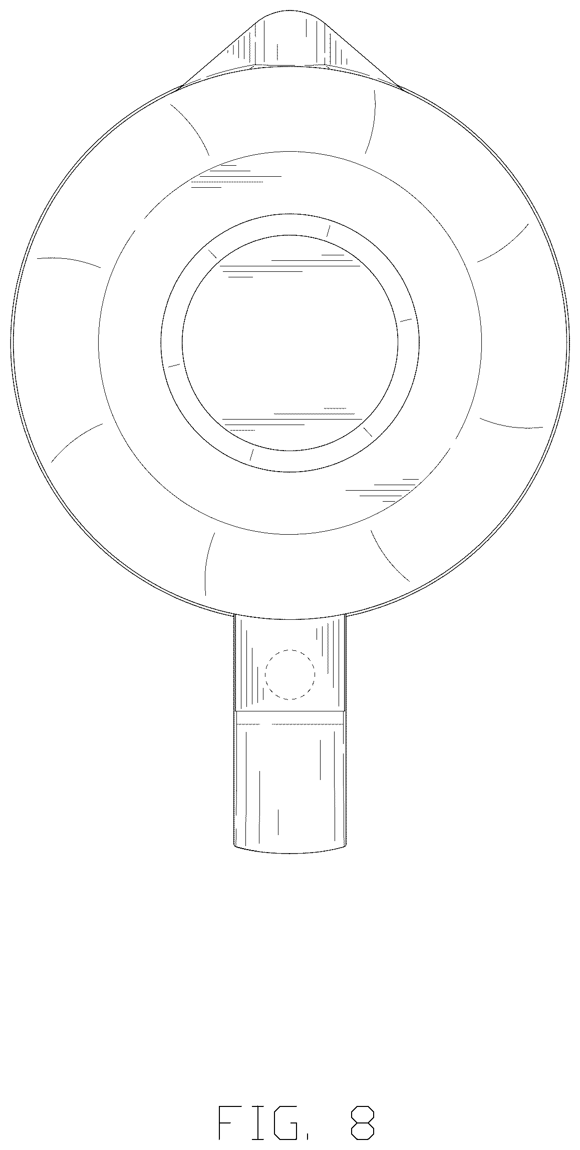 Patent USD1076582 Figure 8 – French press coffee maker