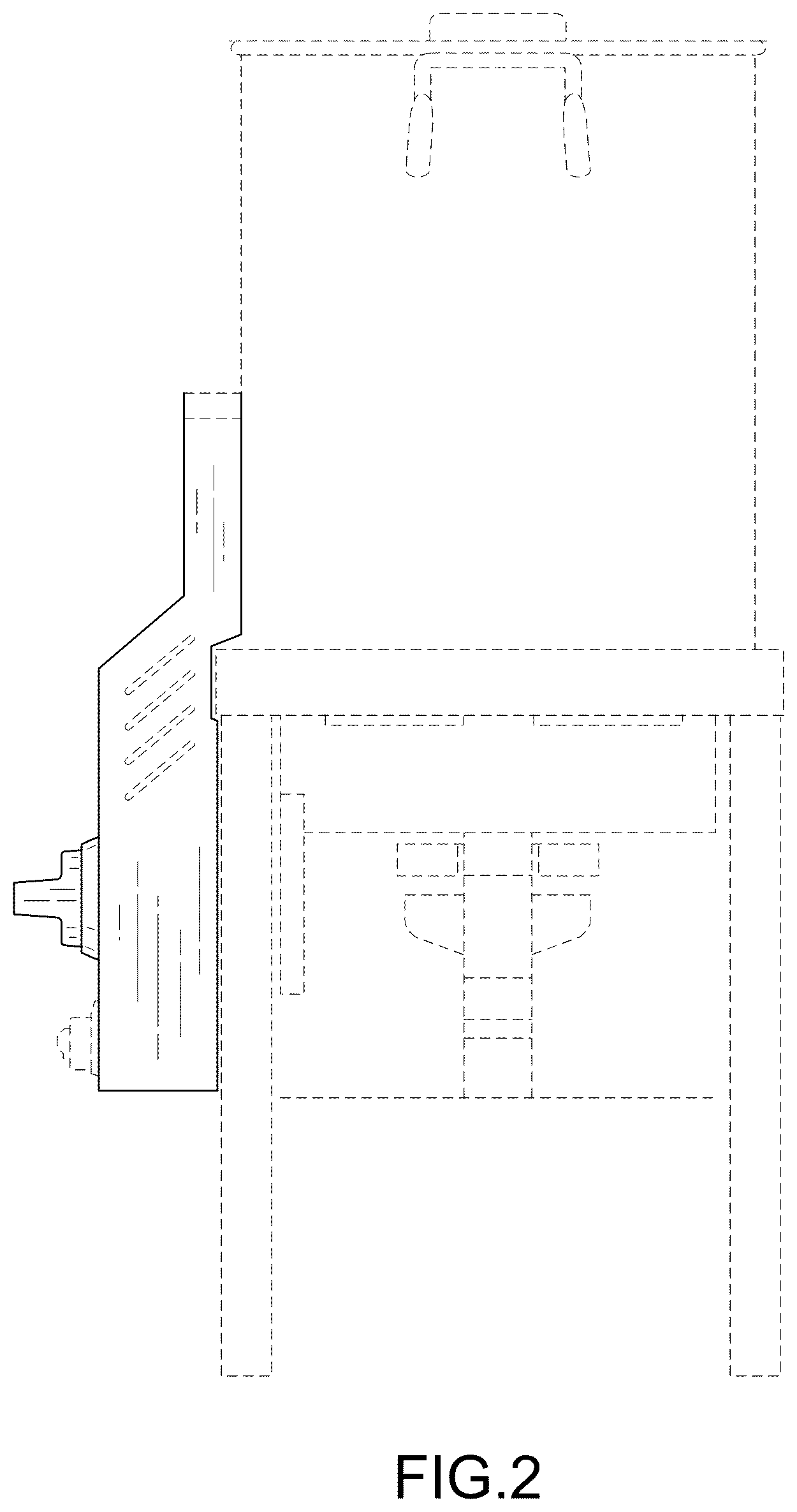 Patent USD1076583 Figure 2 – Cooking stand