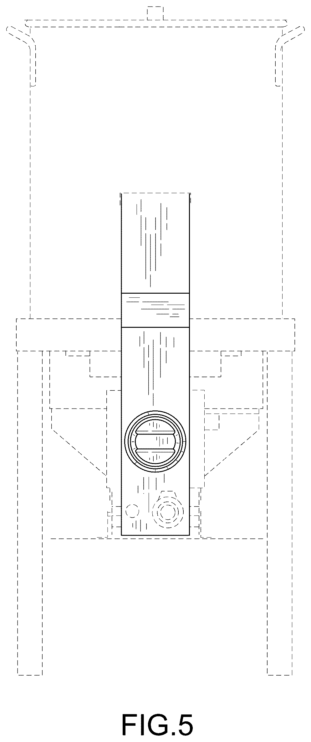 Patent USD1076583 Figure 5 – Cooking stand