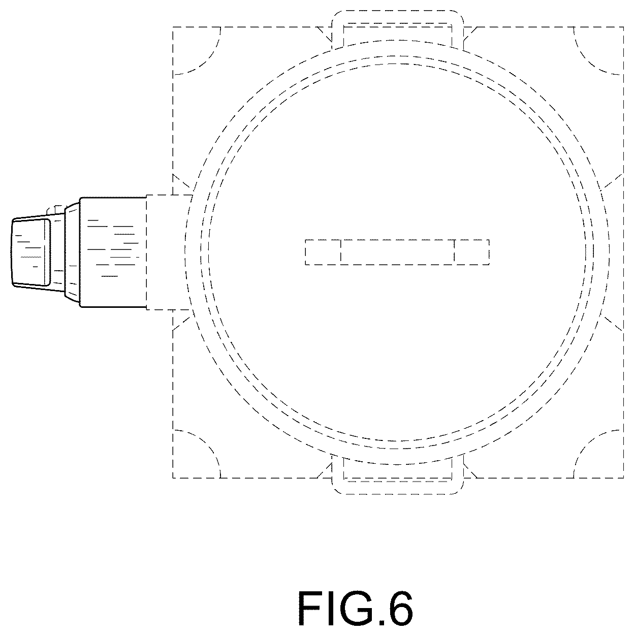 Patent USD1076583 Figure 6 – Cooking stand