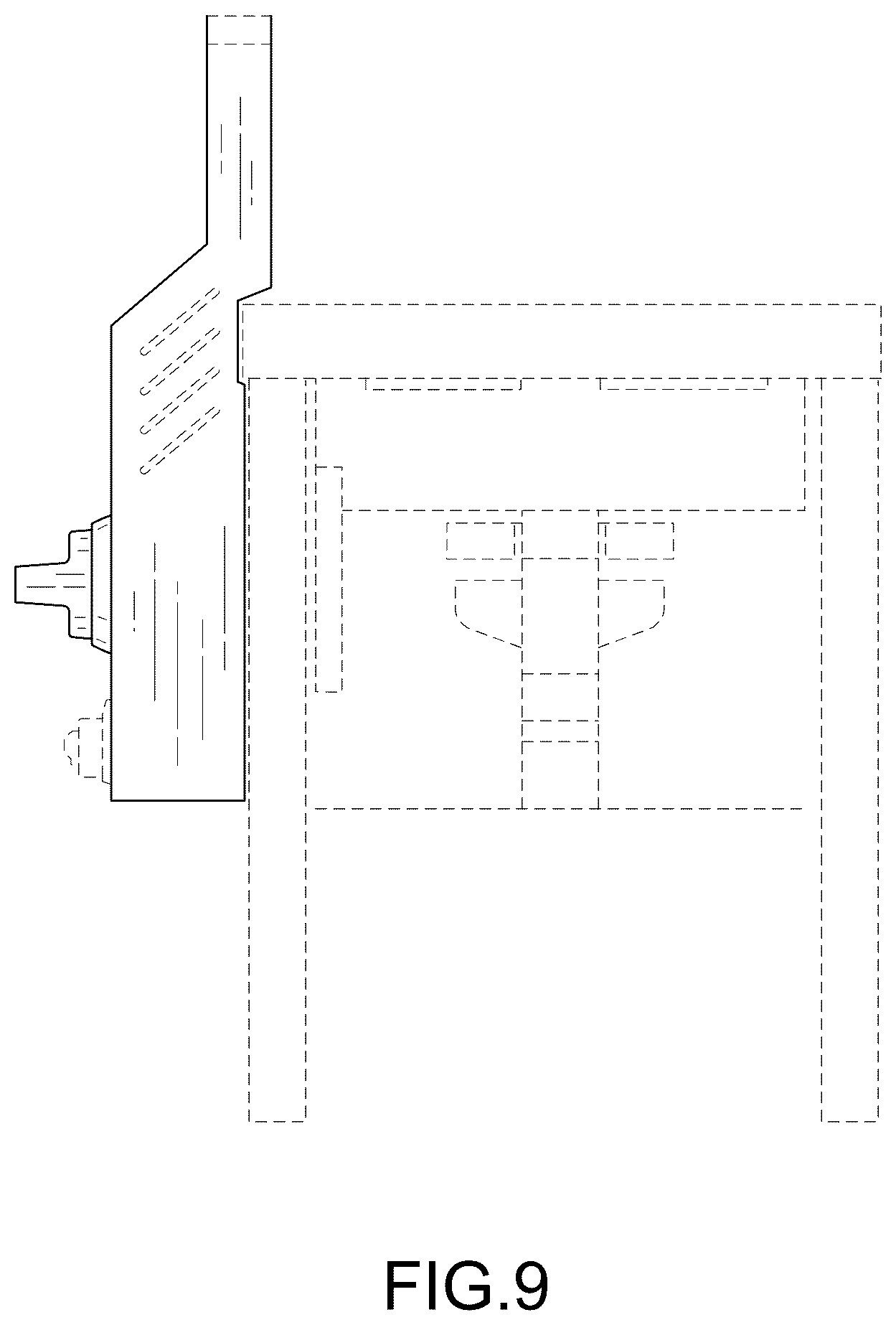 Patent USD1076583 Figure 9 – Cooking stand