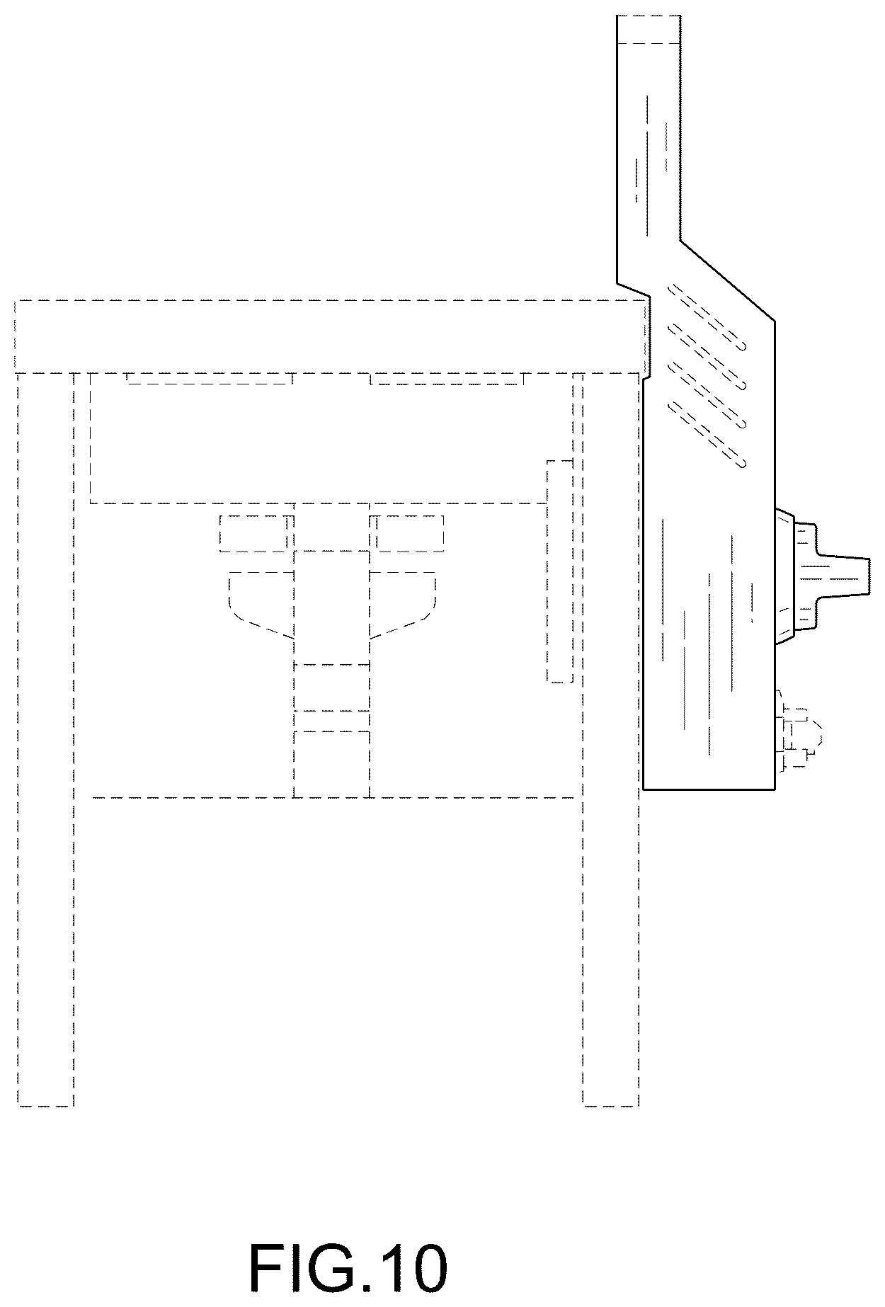 Patent USD1076583 Figure 10 – Cooking stand