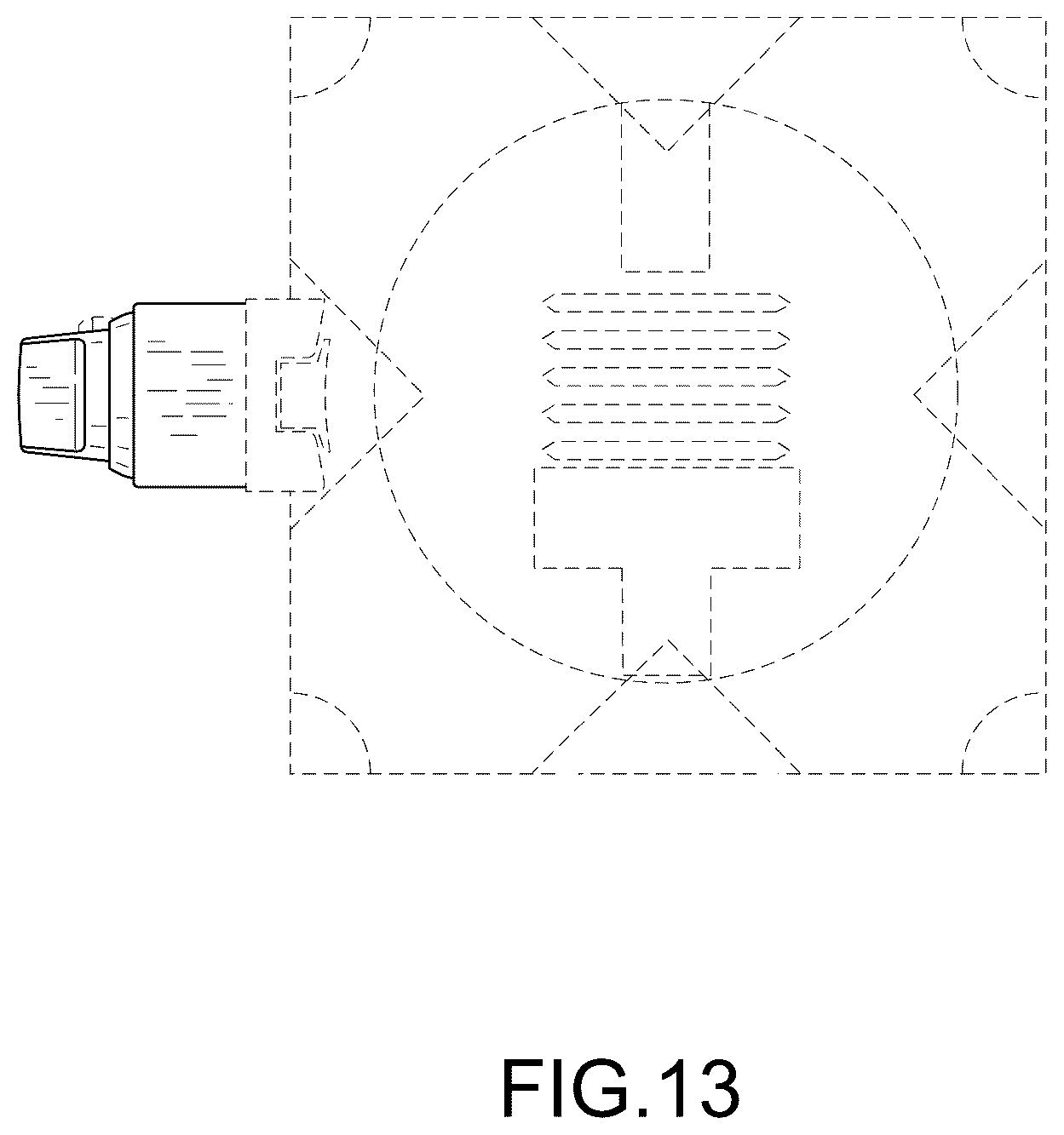 Patent USD1076583 Figure 13 – Cooking stand