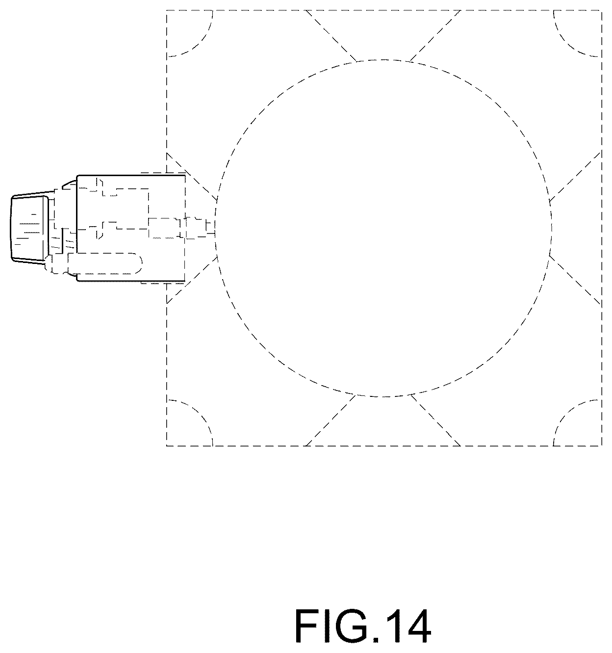 Patent USD1076583 Figure 14 – Cooking stand