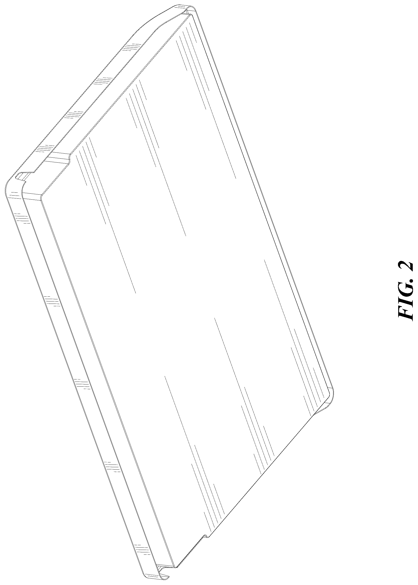 Patent USD1076584 Figure 2 – Griddle cover mat