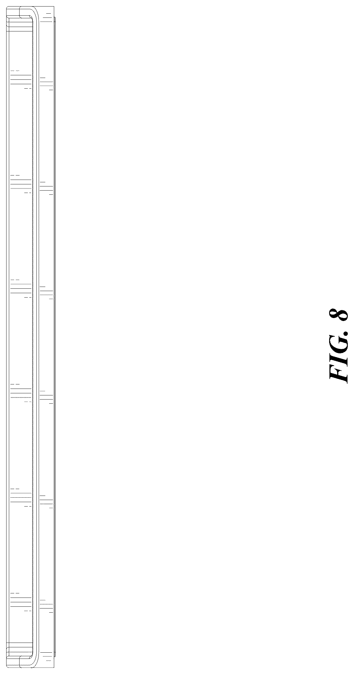 Patent USD1076584 Figure 8 – Griddle cover mat